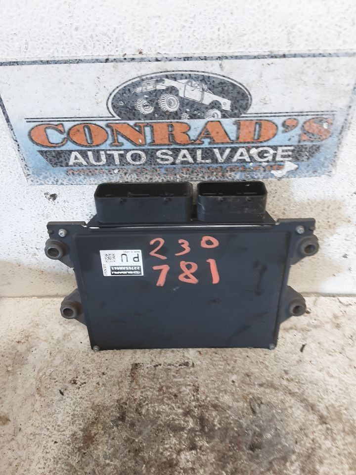 Engine ECM Electronic Control Module ID 22765AN461 Fits 19-20 FORESTER 1478677