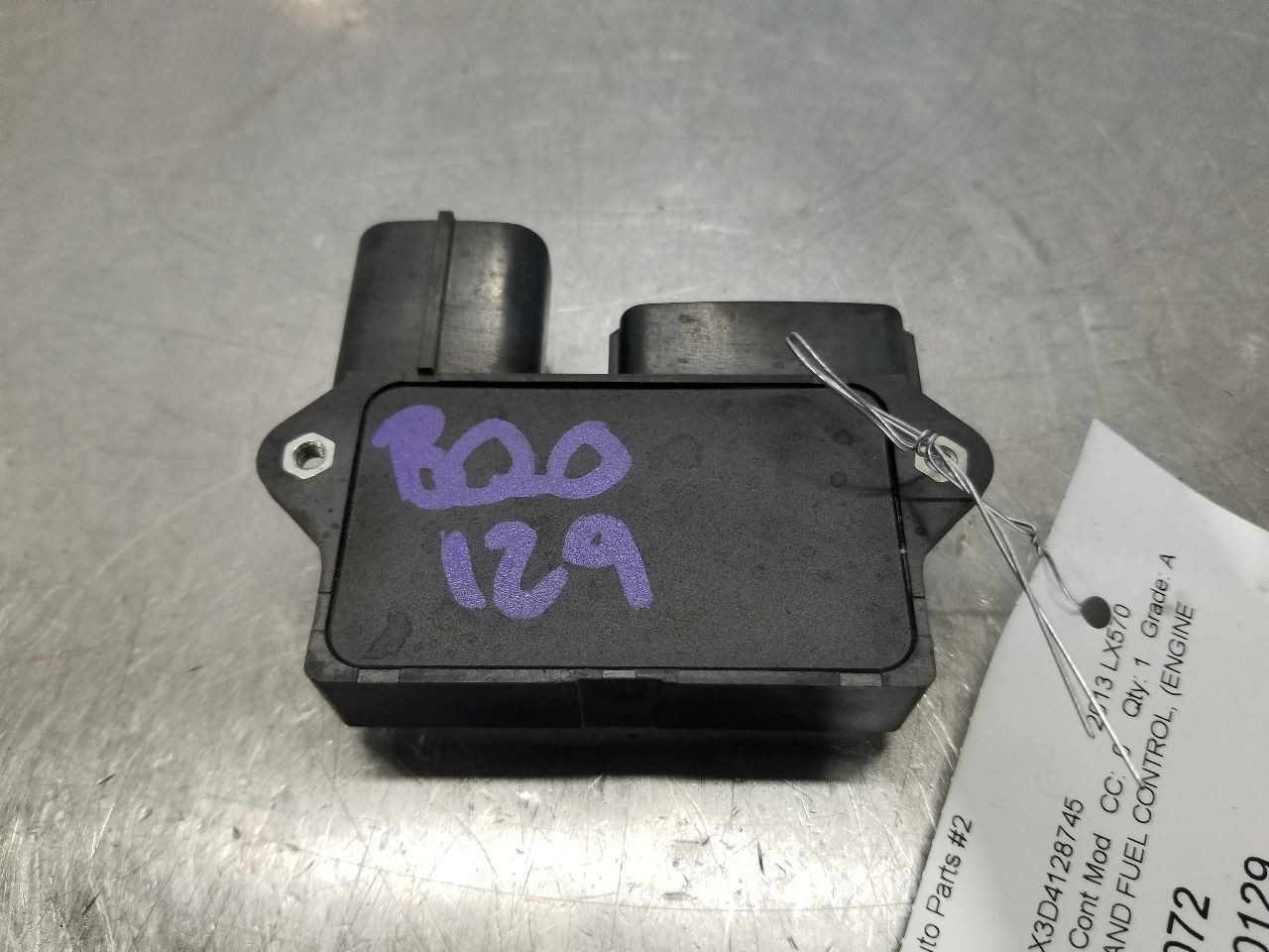 13 LEXUS LX570 5.7L AIR FUEL CONTROL MODULE LEFT DRIVER