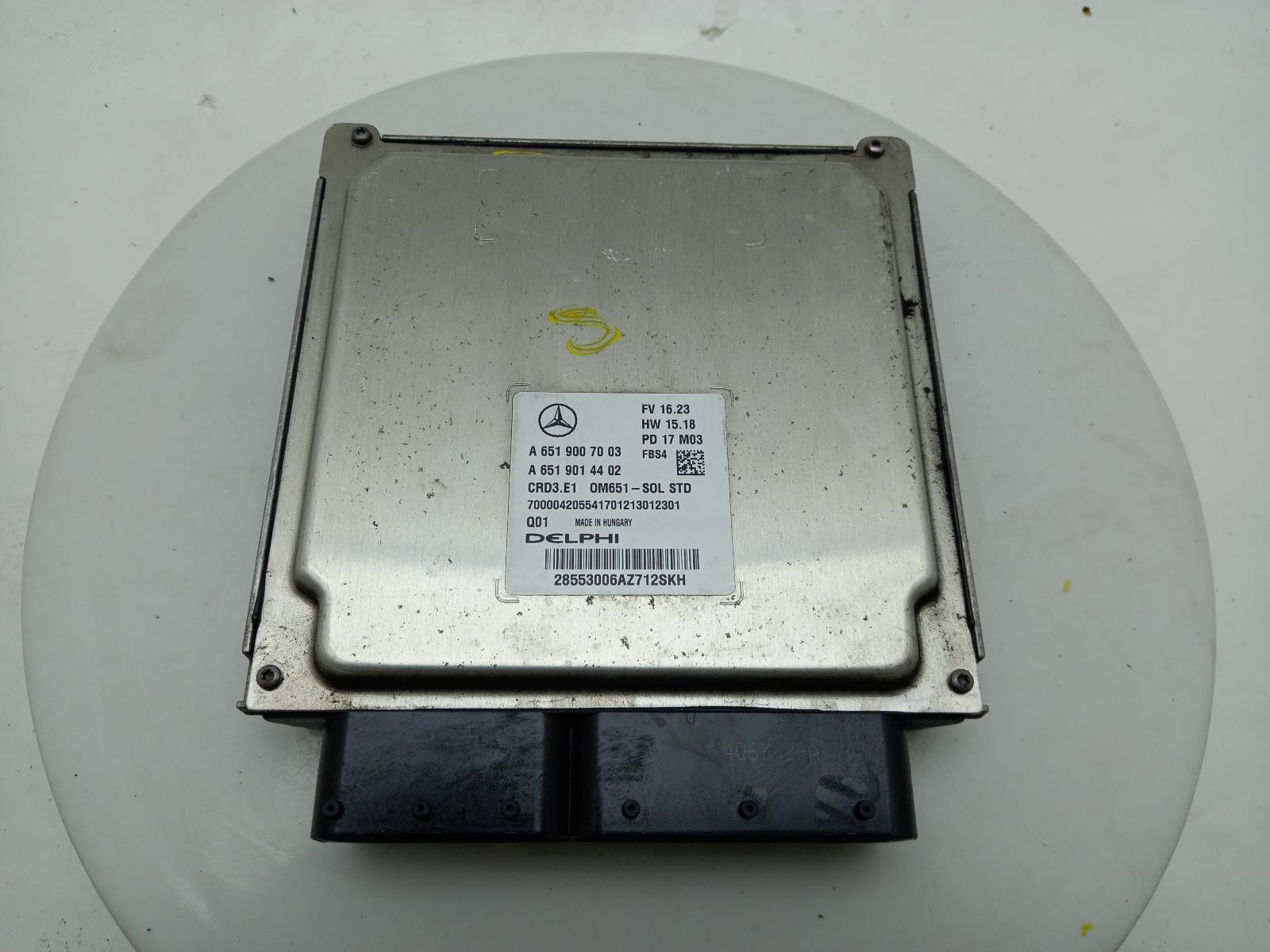 MERCEDES GLA CLASS Engine ECU Control Module Unit 2013-2020 A6519007003