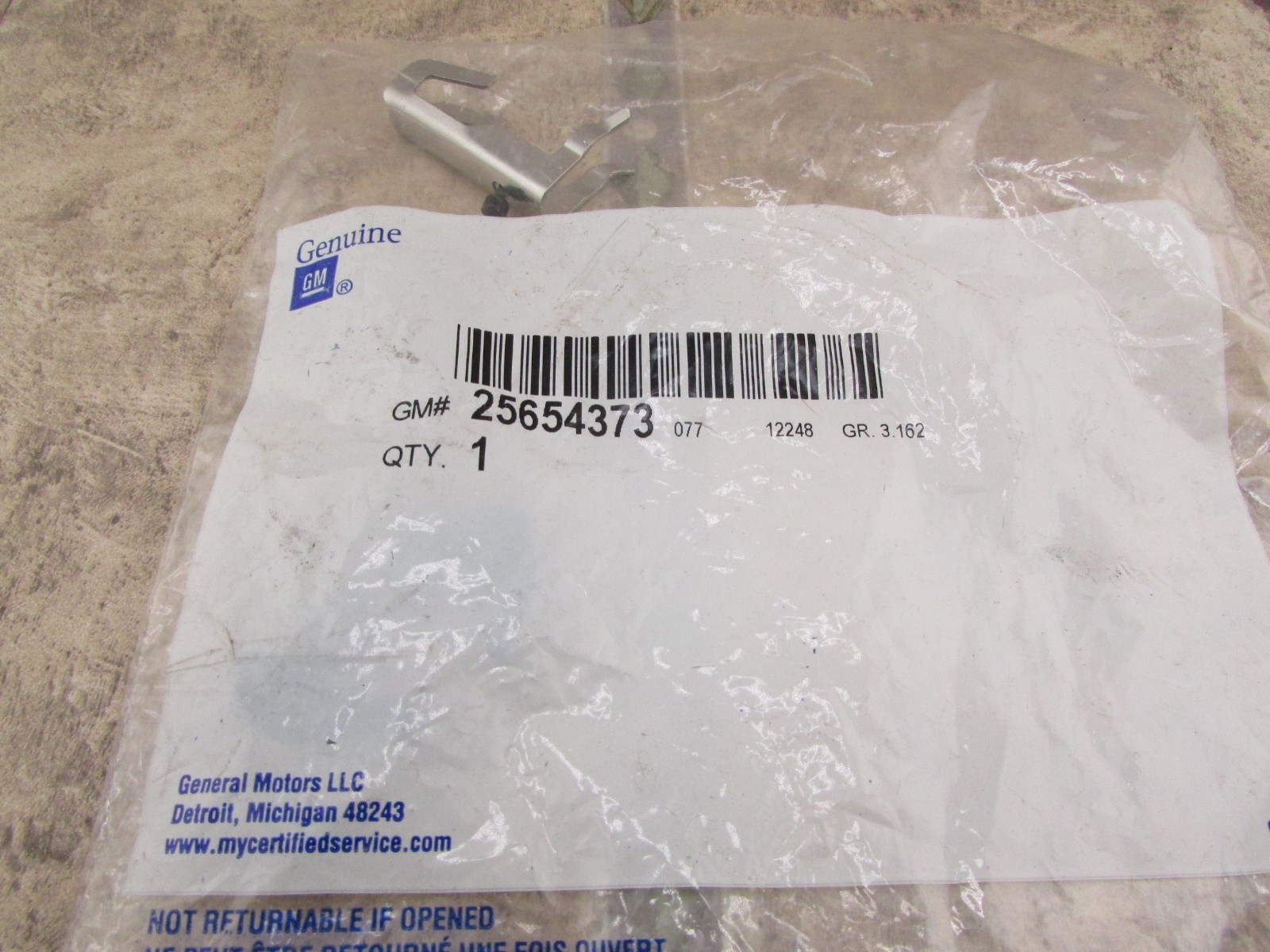 Genuine GM 25654373 Multi Purpose Retainer Clip
