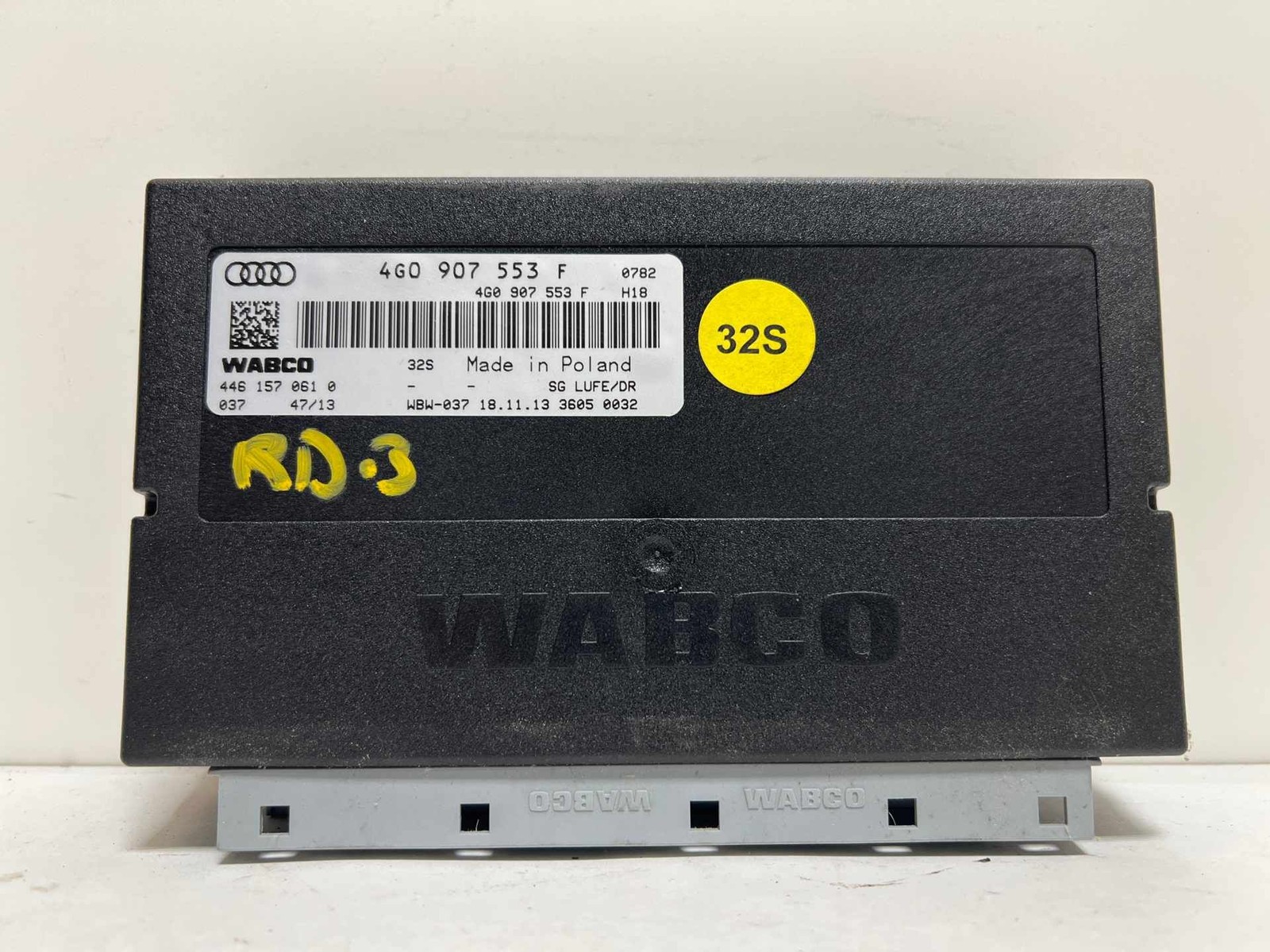 2012-2018 Audi A6 S6 A7 S7 RS7 Active Air Suspension Control Module 4G0907553F L