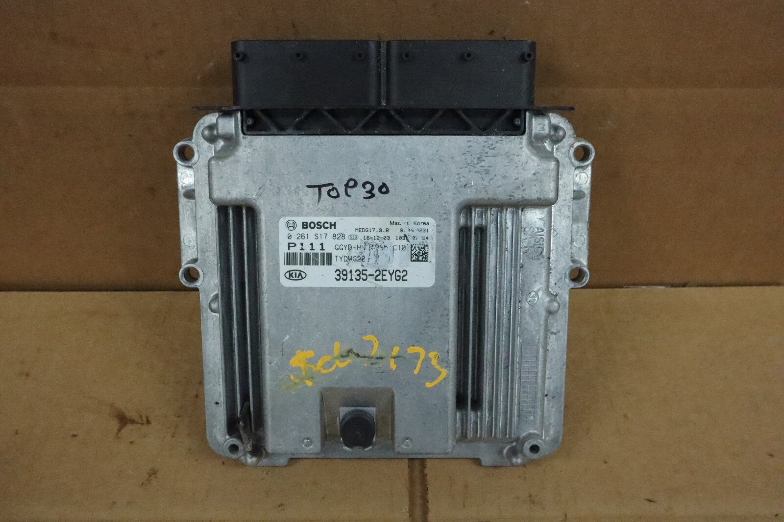 2017 Kia Forte 2.0L Engine Computer Control Module Unit ECM ECU 39135 2EYG2 OEM