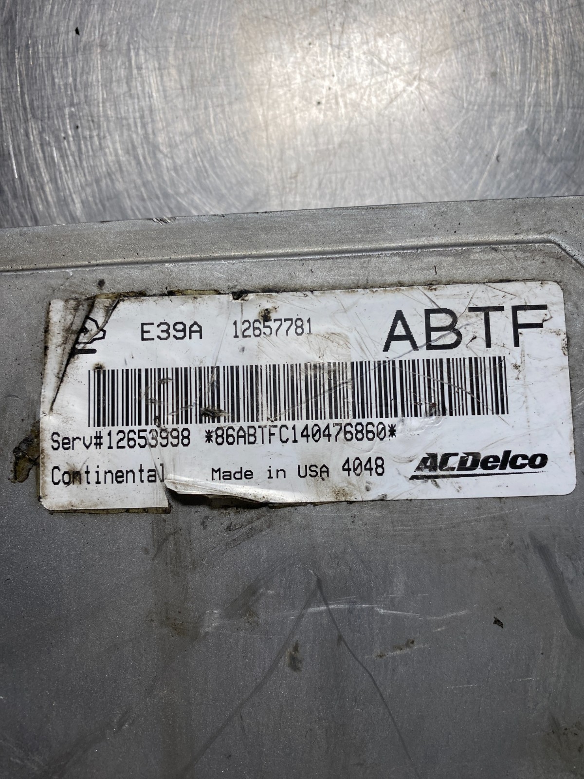 2013-19 GM Verano Equinox Regal ECM Engine Computer Module ECU PCM 12657781 ABTF