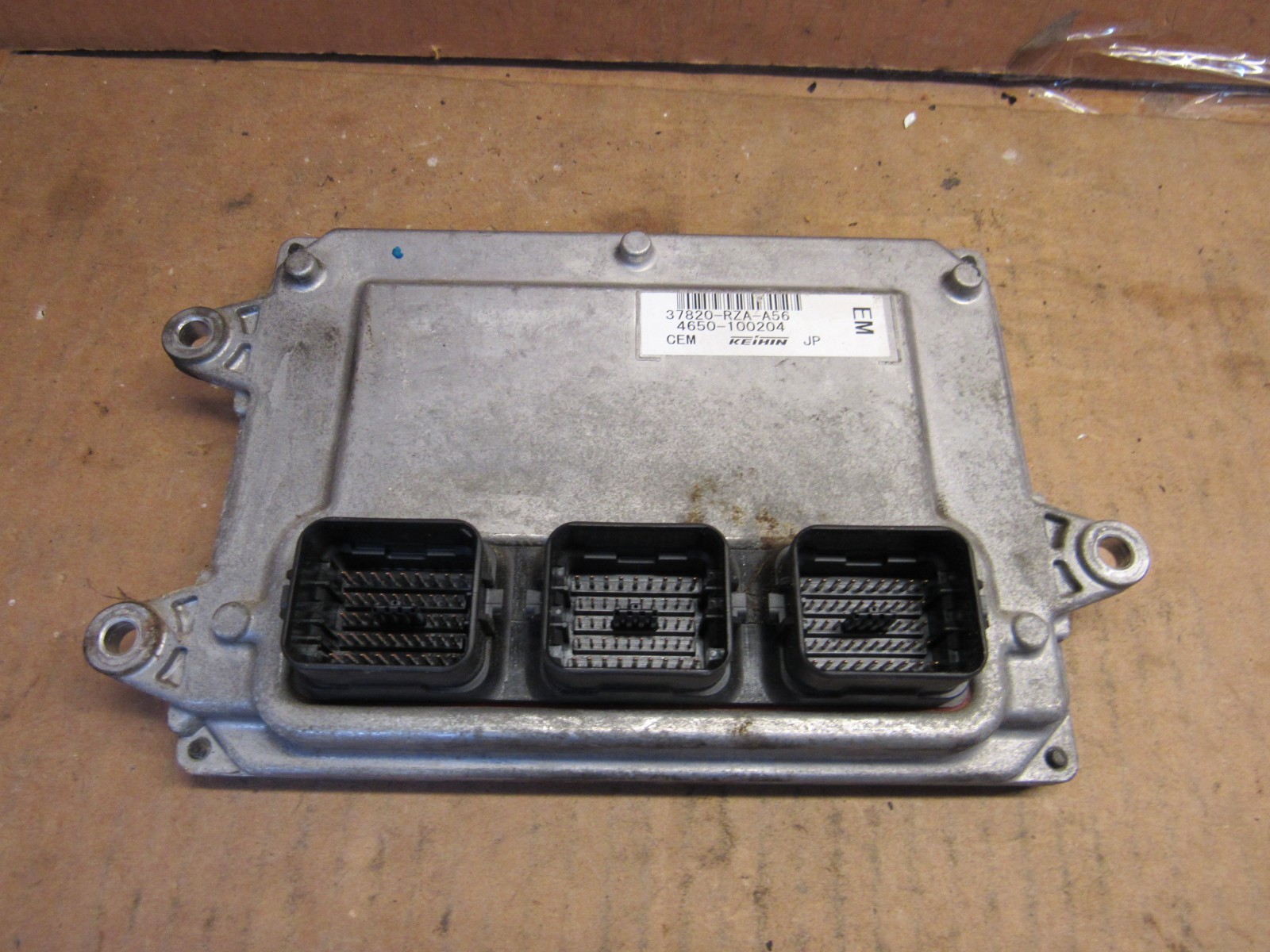 2007 2008 2009 HONDA CIVIC Computer 37820-RZA-A56 ECU EBX Module 37820RZAA56