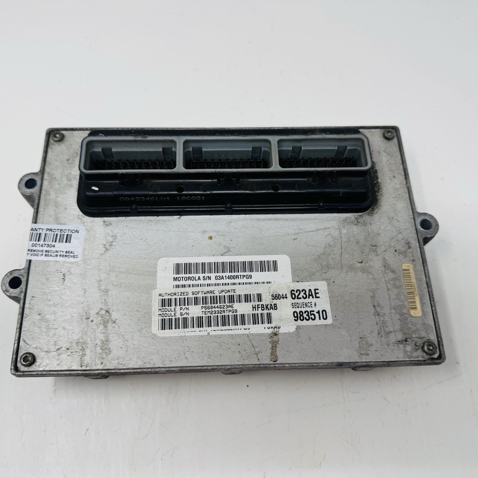 2003 Liberty 3.7L AT Engine computer P56044623AE Programmed to your VIN ECM PCM