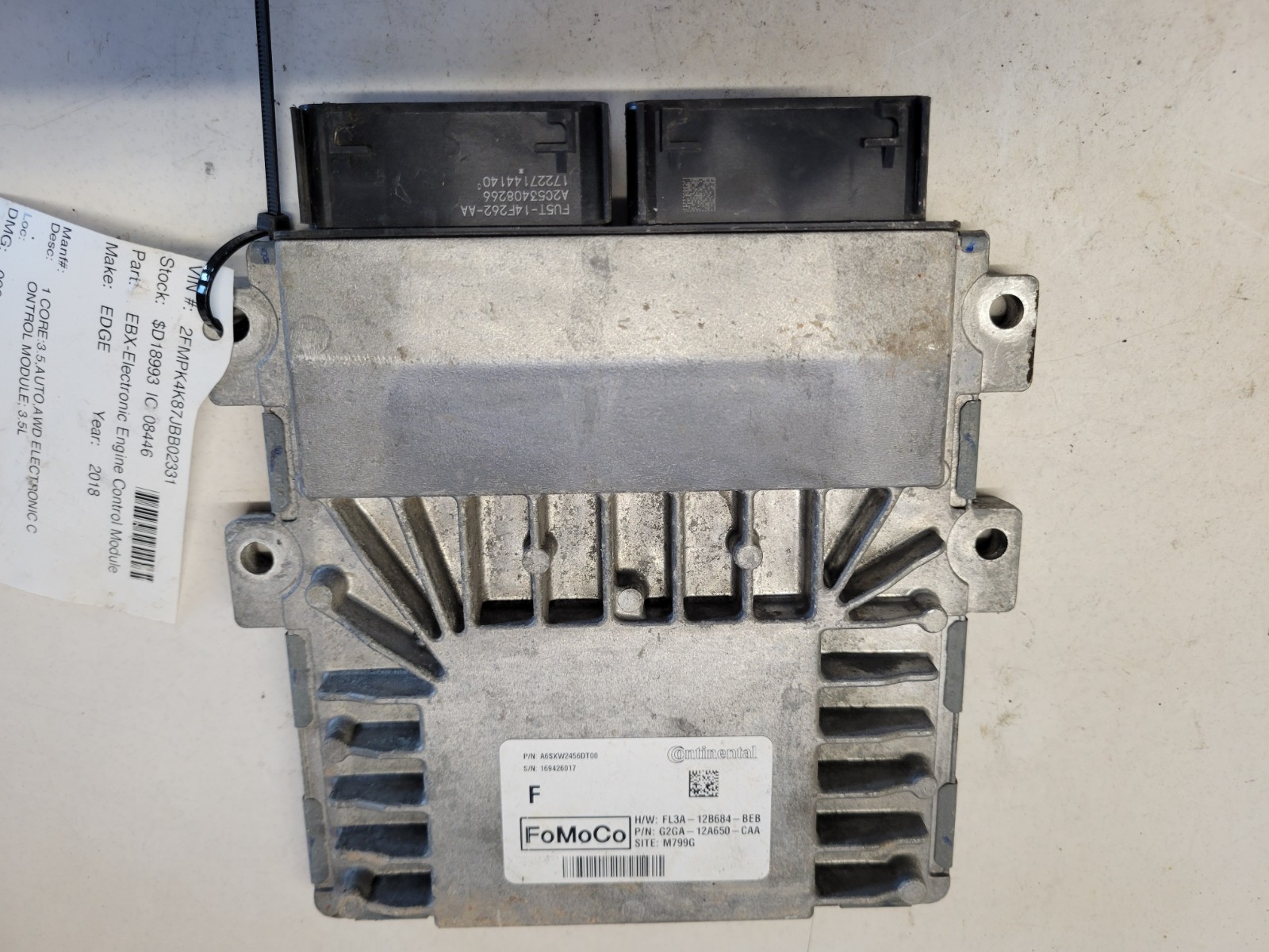 2015-2018 Ford Edge 3.5L Engine Control Module ECU ECM PCM OEM FL3A-12B684-BEB