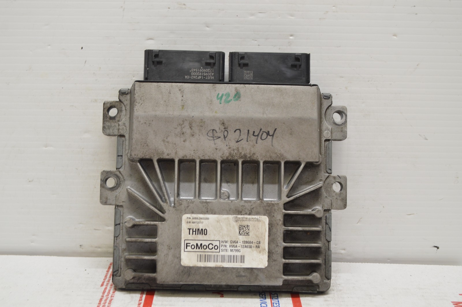 2018 Ford Transit Connect HV6A-12A650-RA Engine Control Module Unit Ecm C84 041