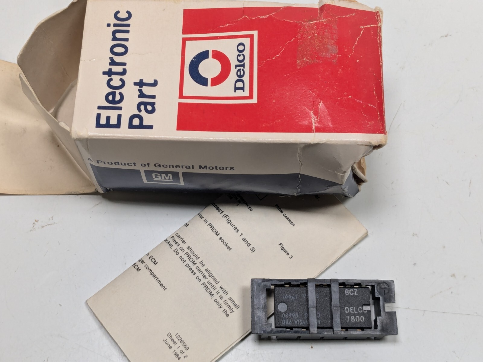 NOS AC Delco Engine Computer ECU Prom Chip Part # 16037799