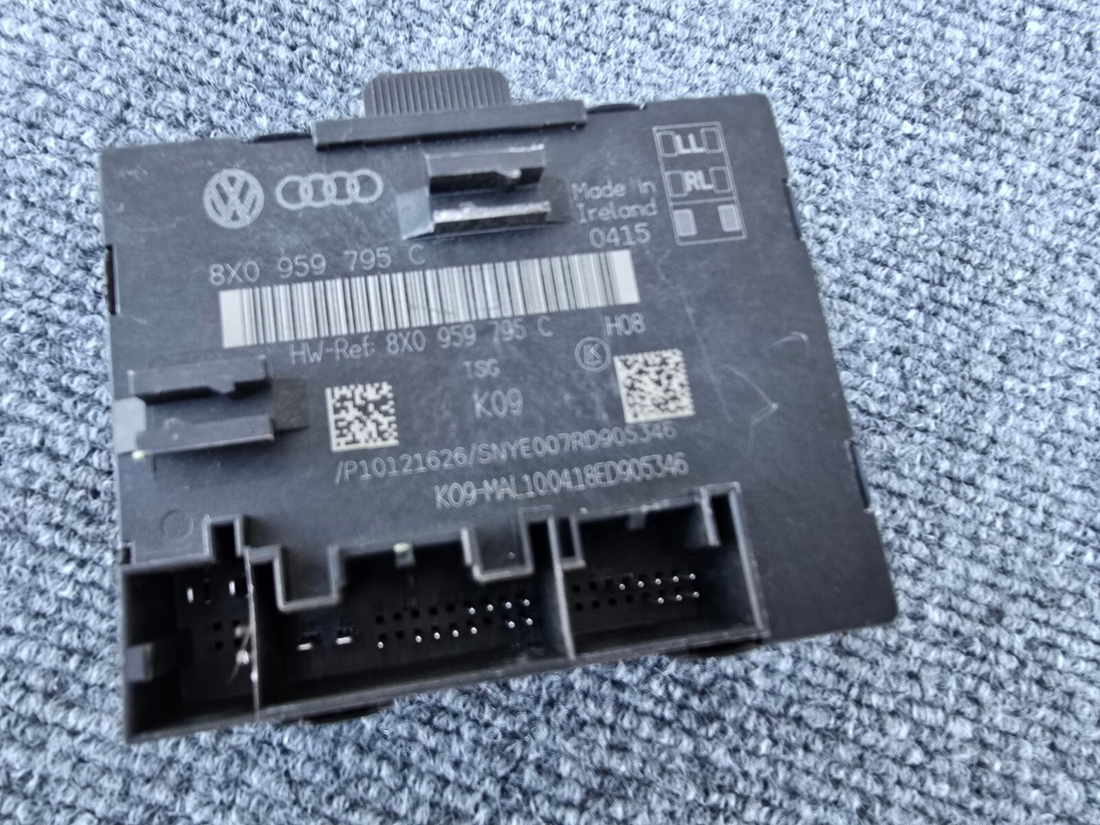 REAR RIGHT/LEFT SIDE DOOR WINDOW CONTROL MODULE ASSEMBLY OEM 90K 15-18 AUDI Q3