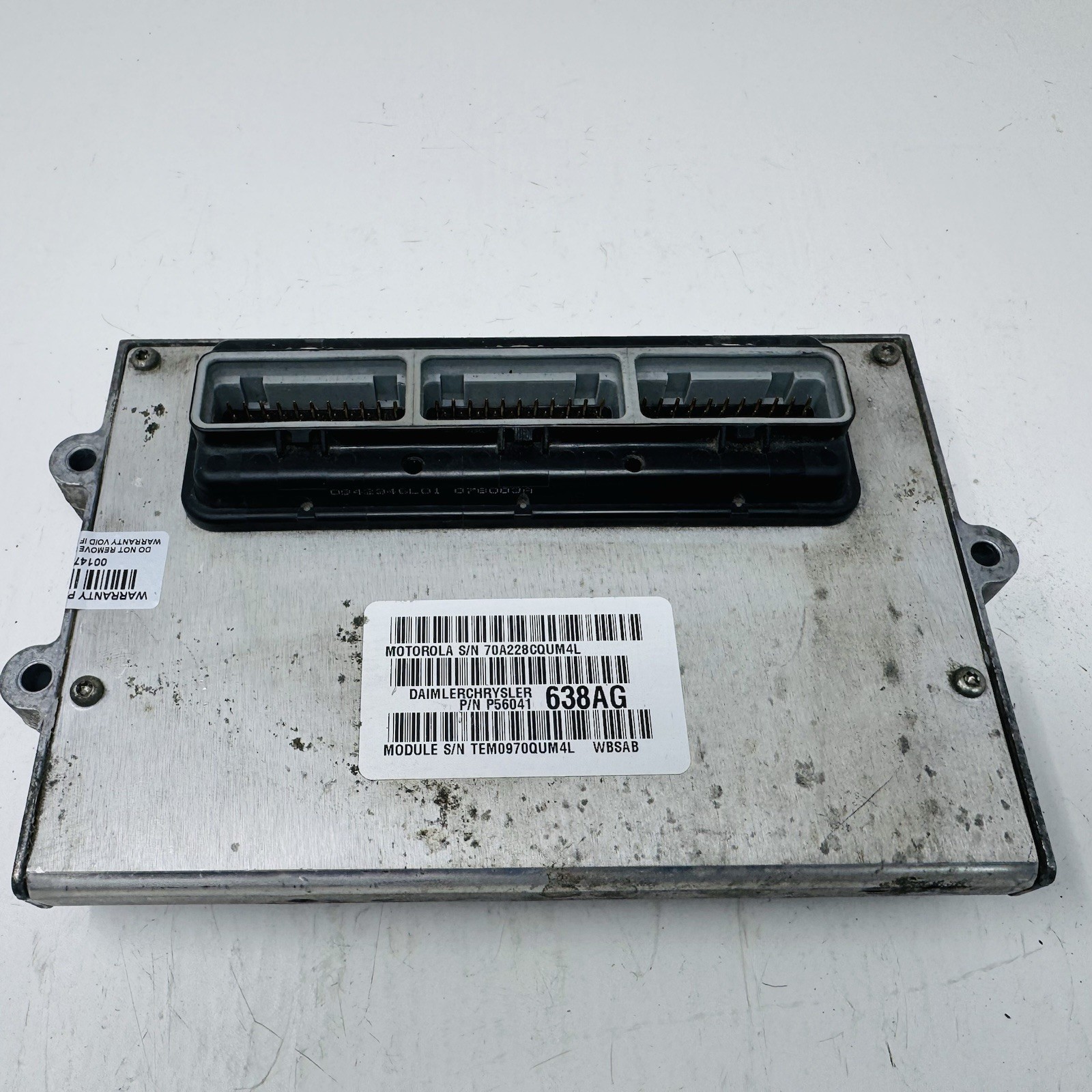 2000 Grand Cherokee 4.0L Engine Computer P56041638AG Programmed to your VIN ECM