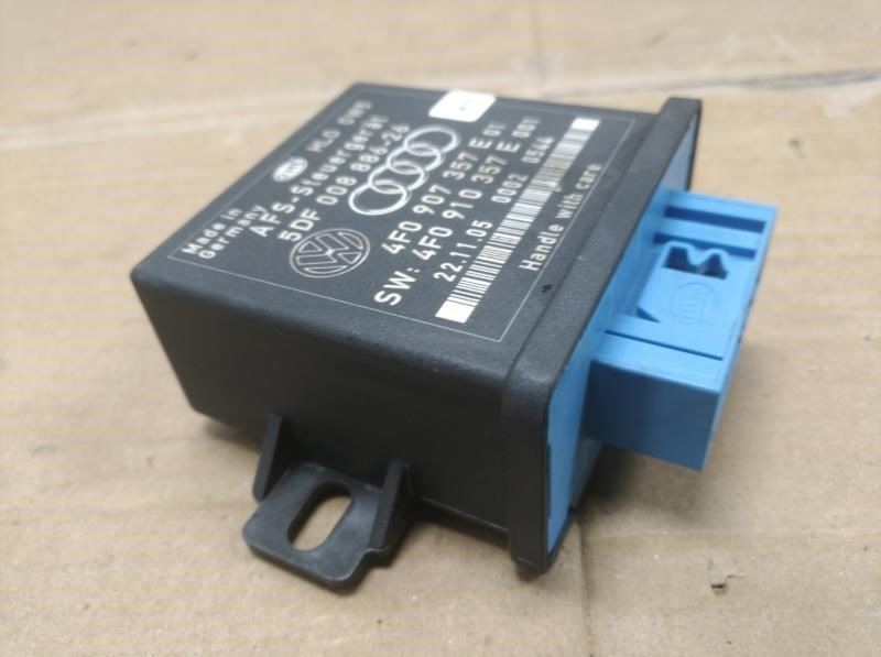 2006 AUDI A6 HEADLIGHT HEADLAMP RANGE CONTROL MODULE UNIT CHASSIS ECM OEM+
