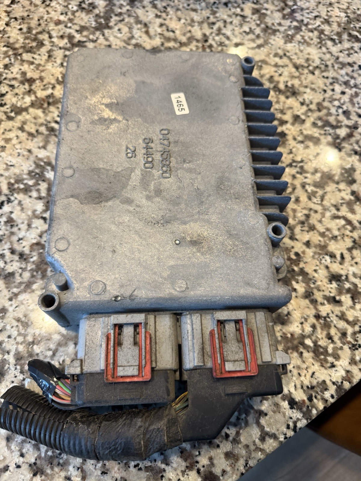 2002 CHRYSLER SEBRING COVERTIBLE ENGINE ECM CONTROL MODULE P04606801AB 2.7L ecu
