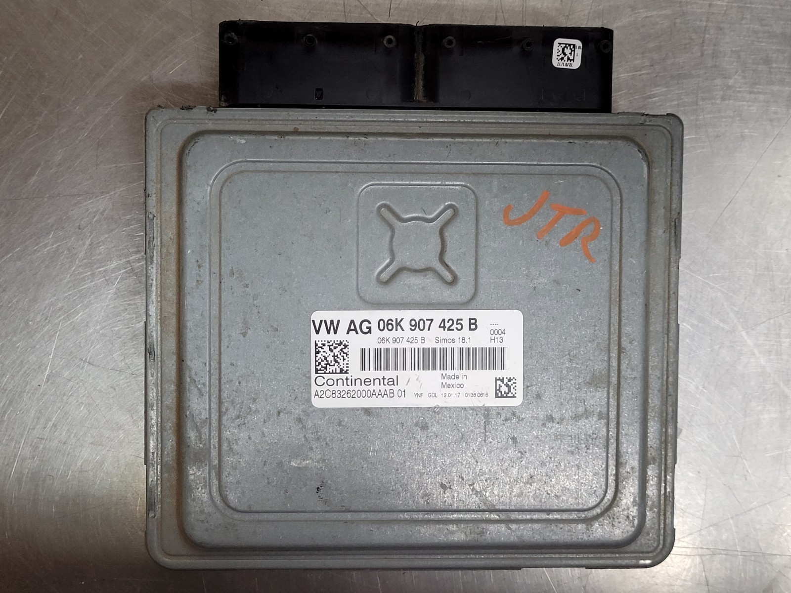 2015-2017 Volkswagen GTI Audi A3 2.0L Engine Control Module ECM OE 06K907425B *J