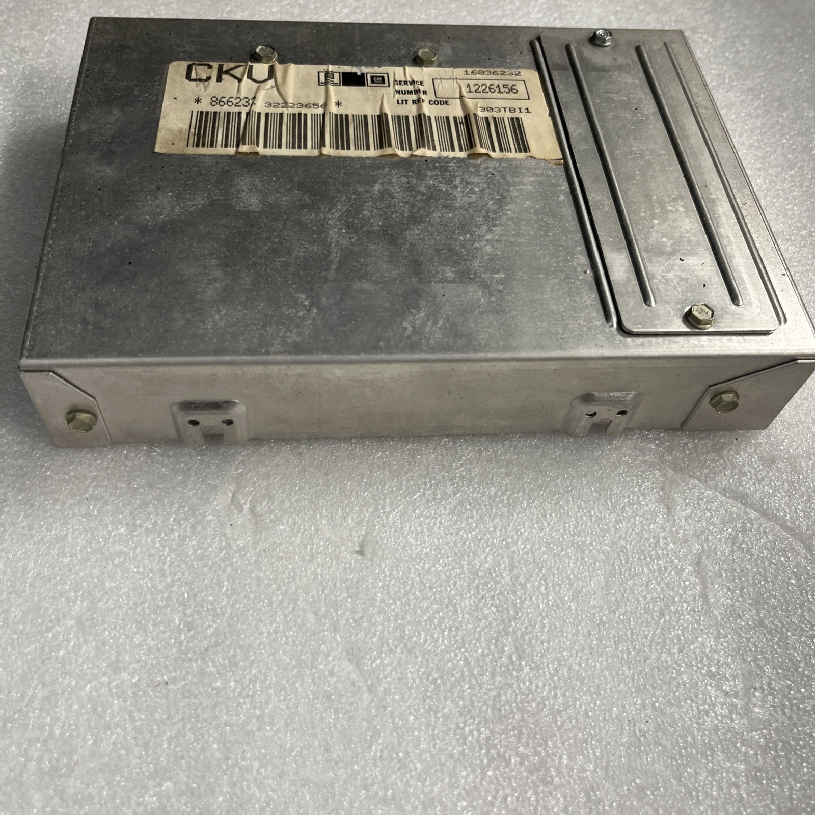 GM ELECTRIC CONTROL MODULE #1226156