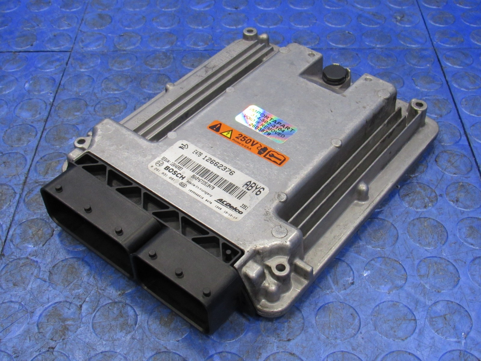 14-15 Chevrolet Cruze 2.0L Diesel ECU ECM PCM Engine Computer 12646983 3879