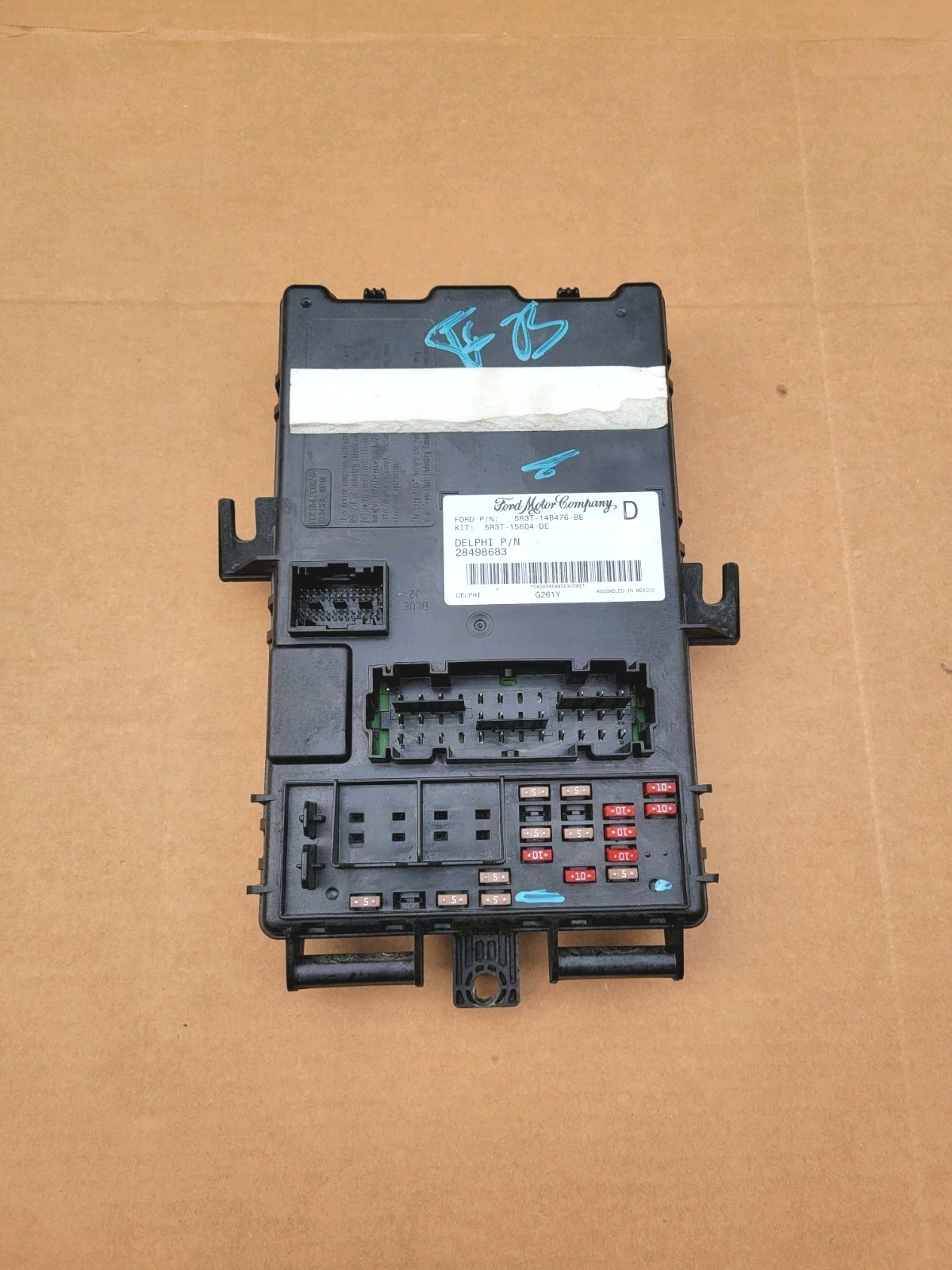 05-06 Ford Mustang BCM Body Control Module Computer Unit 5R3T-14B476-BE OEM