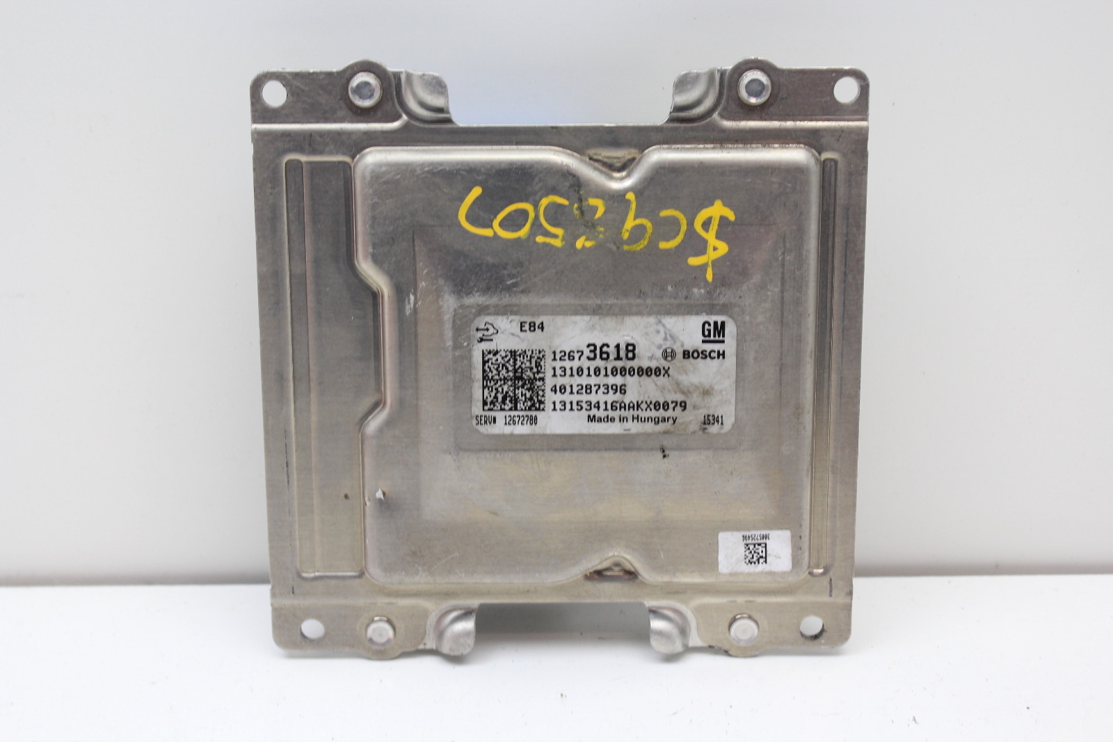 16 Chevy Spark 12672780 Computer Brain Engine Control ECU ECM EBX Module