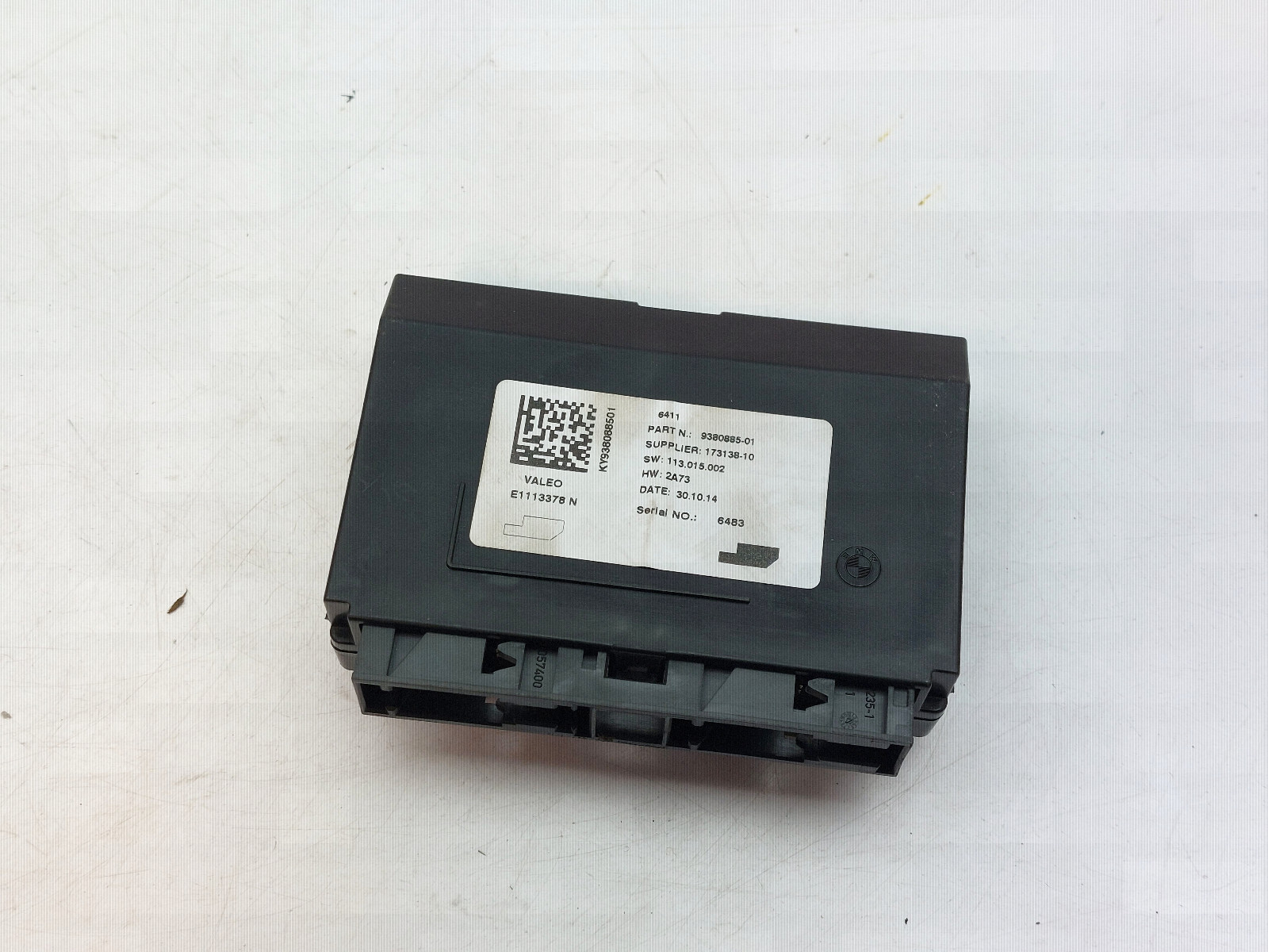 BMW 4 SERIES F32 AIR CONDITIONING CONTROL MODULE 9380885 2014