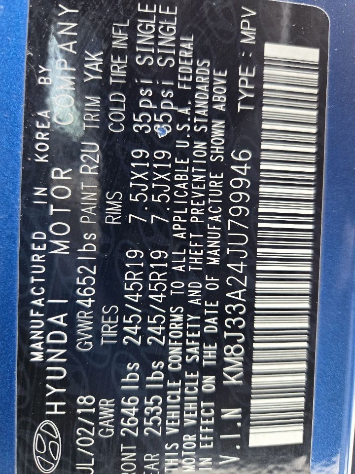 2016-2018 Electronic Control Module Automatic 1.6L FWD Keyless Ignition