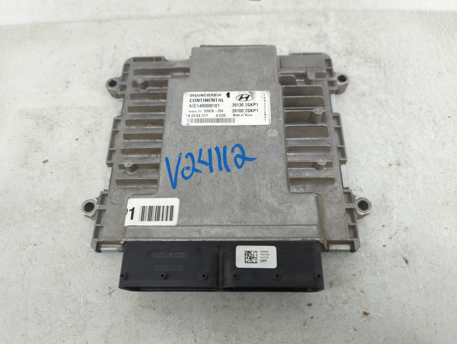 2018 Hyundai Santa Fe Engine Control Computer Ecu Pcm Ecm Pcu Oem EFLTV
