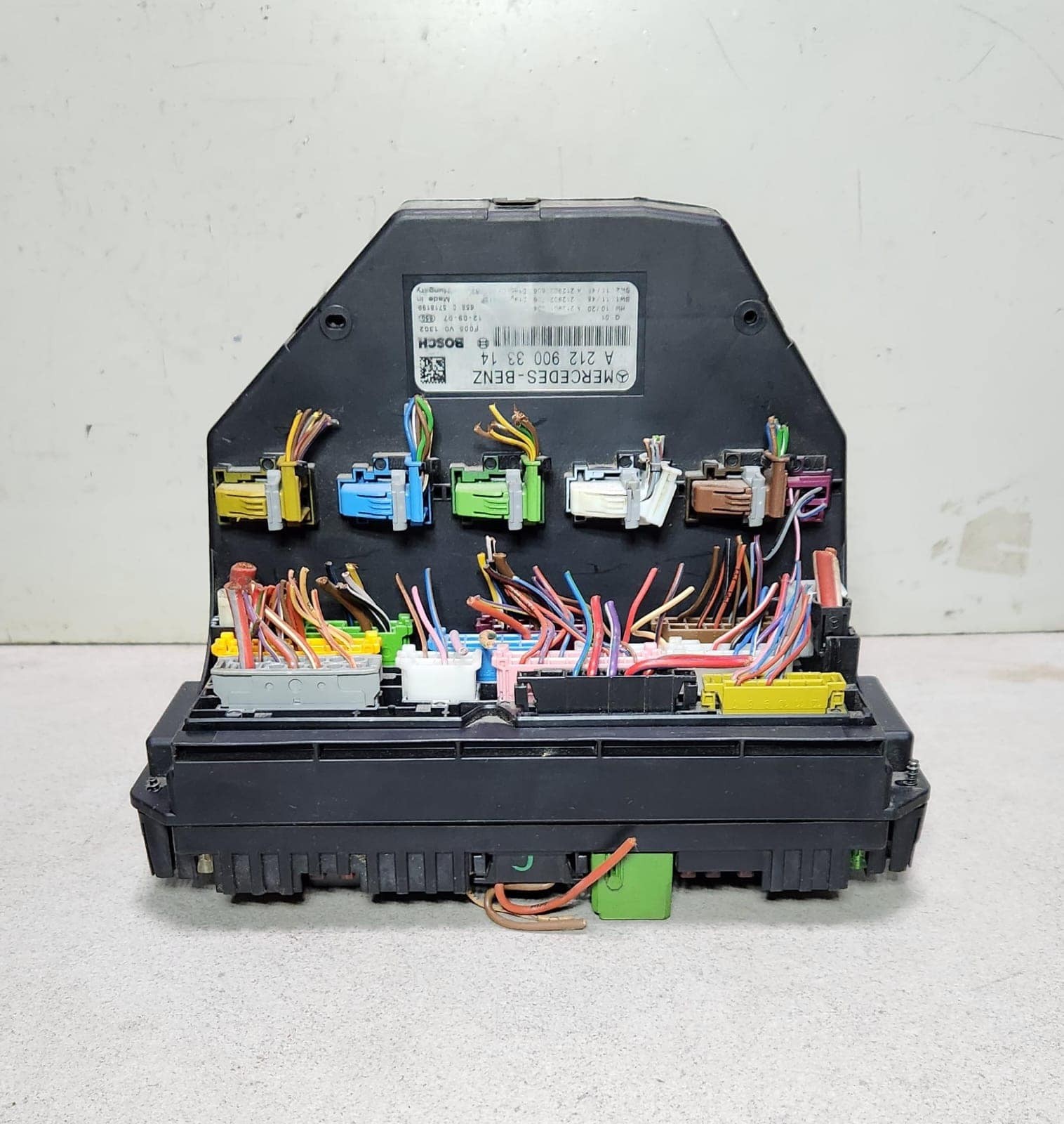 Mercedes-Benz Sam Control Module Front/Rear A2129003314 W204 C-Class