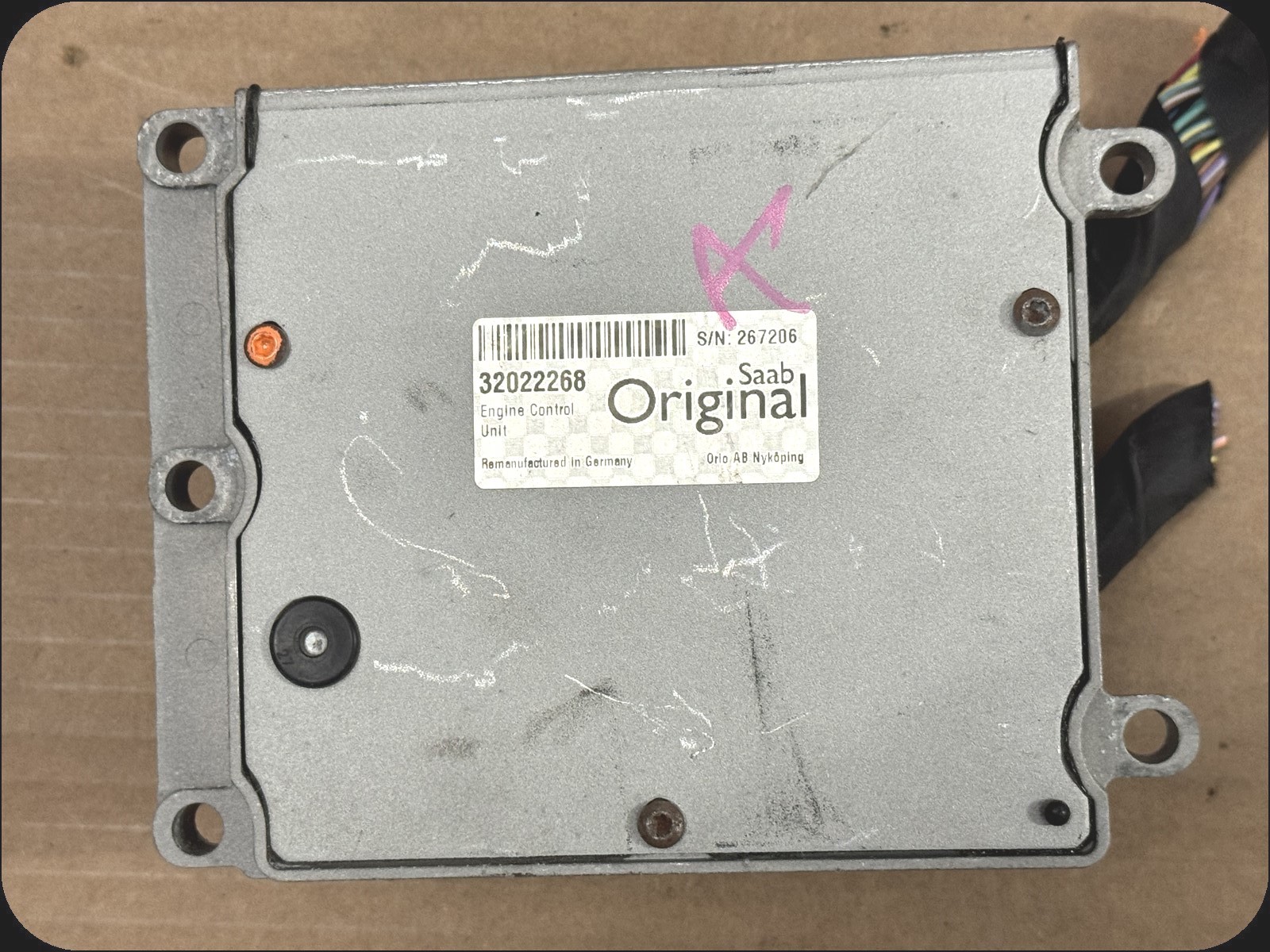 ♻️03 – 11 Saab 9-3 2.3 Trionic T8 Engine Computer Module ECU ECM PCM 32022268