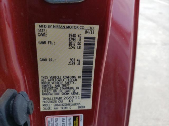 Engine ECM Electronic Control Module By Battery Tray Fits 11-13 ALTIMA 311460