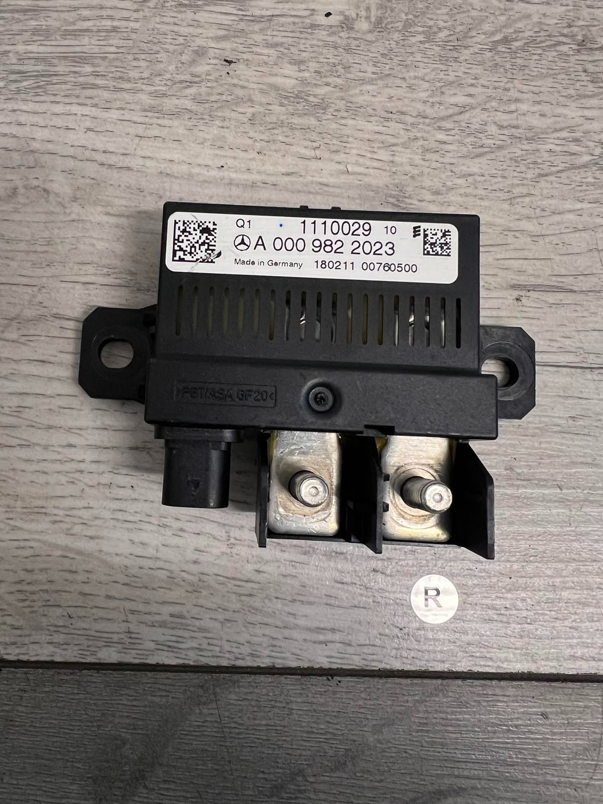 Mercedes Benz E Class W212 W204 W176 ECU Backup Battery A0009822023 TESTED