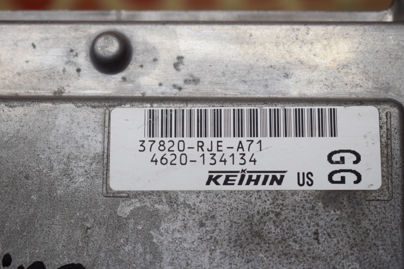 2008 HONDA RIDGELINE ENGINE COMPUTER MODULE ECU ECM 37820-RJE-A71 OEM