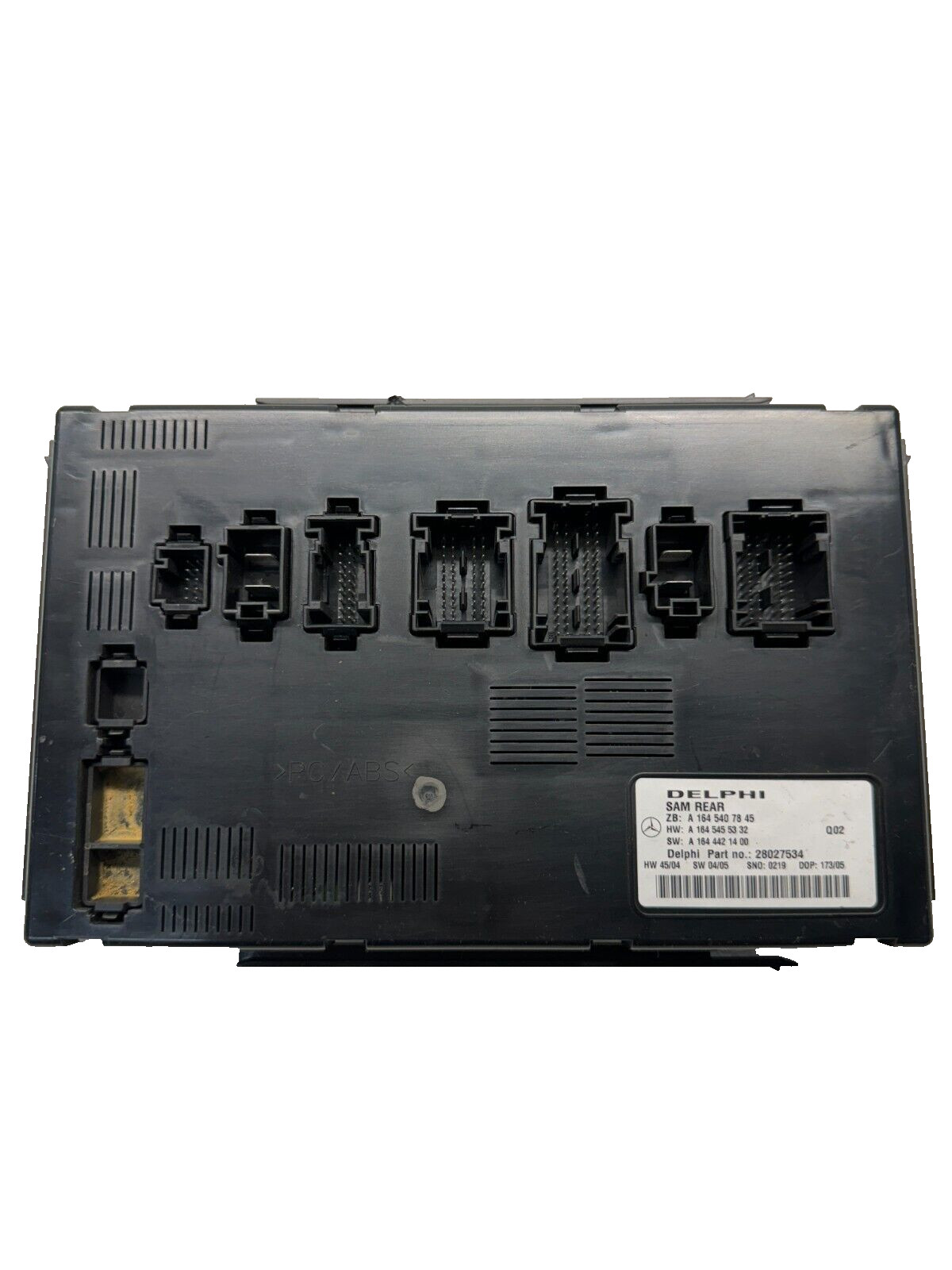 06-13 Mercedes W164 ML550 ML350 ML63 AMG Rear SAM Module Control Unit Signal OEM