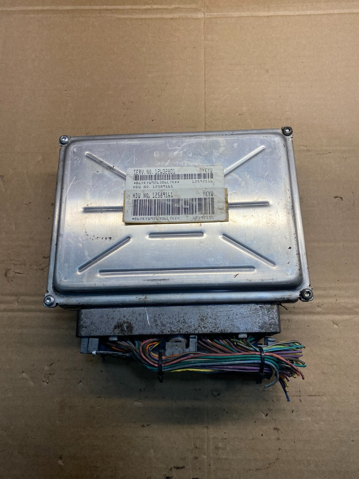 2005 Chevrolet Astro Ecu Engine Control Module Unit Ecm 12602801 AE9912 DG