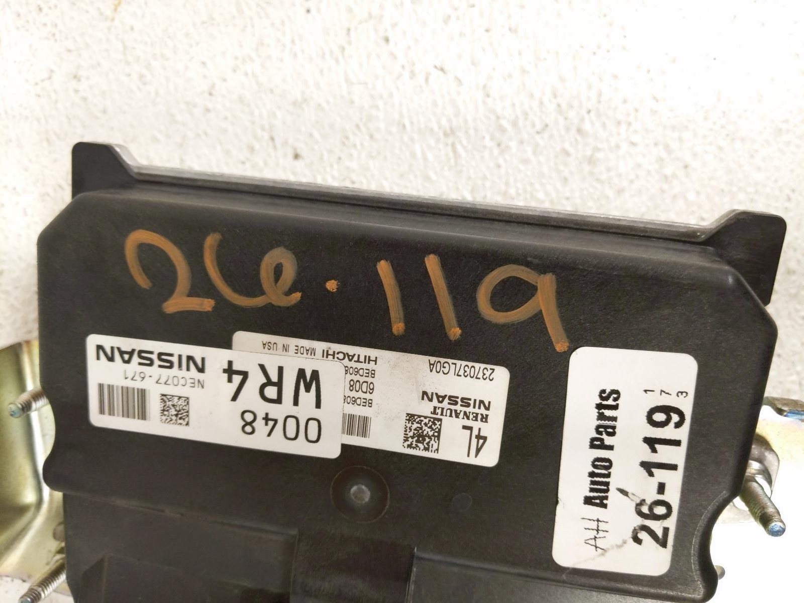 2025-2026 Nissan Kicks Engine Control Module 23703-7Lg0a *2.0L Fwd
