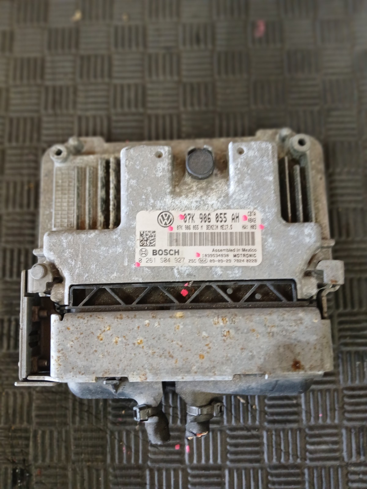 2010 VOLKSWAGEN JETTA GOLF 2.5L Ecm ECU Engune Control Module 07K906055AH ME17.5