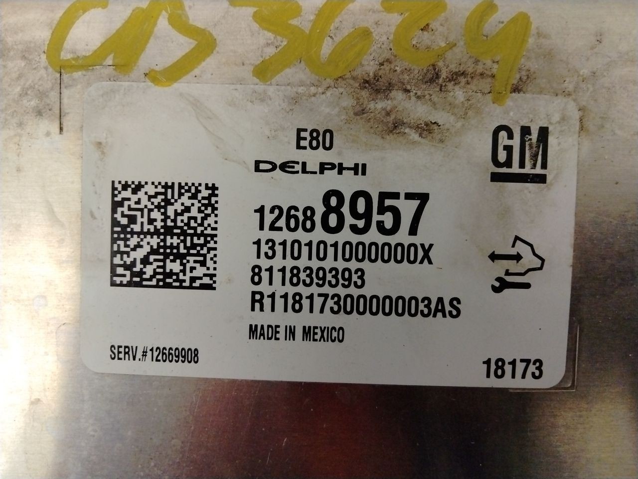 OEM GM ECM 12700116 1.4L 1.5L 2.0L 2.5L Gas Engine Control Module Volt 3000501