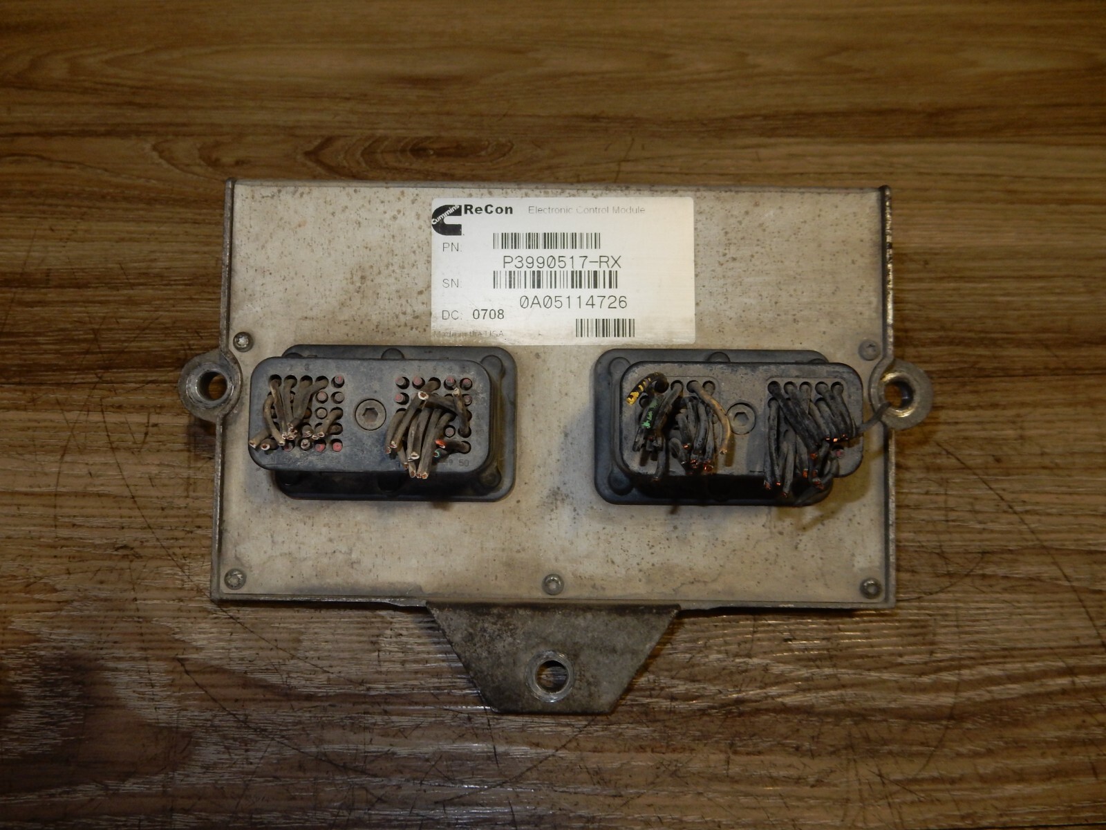 Genuine Cummins ECM Electronic Control Module 0A05114726 (P3990517-RX) OEM