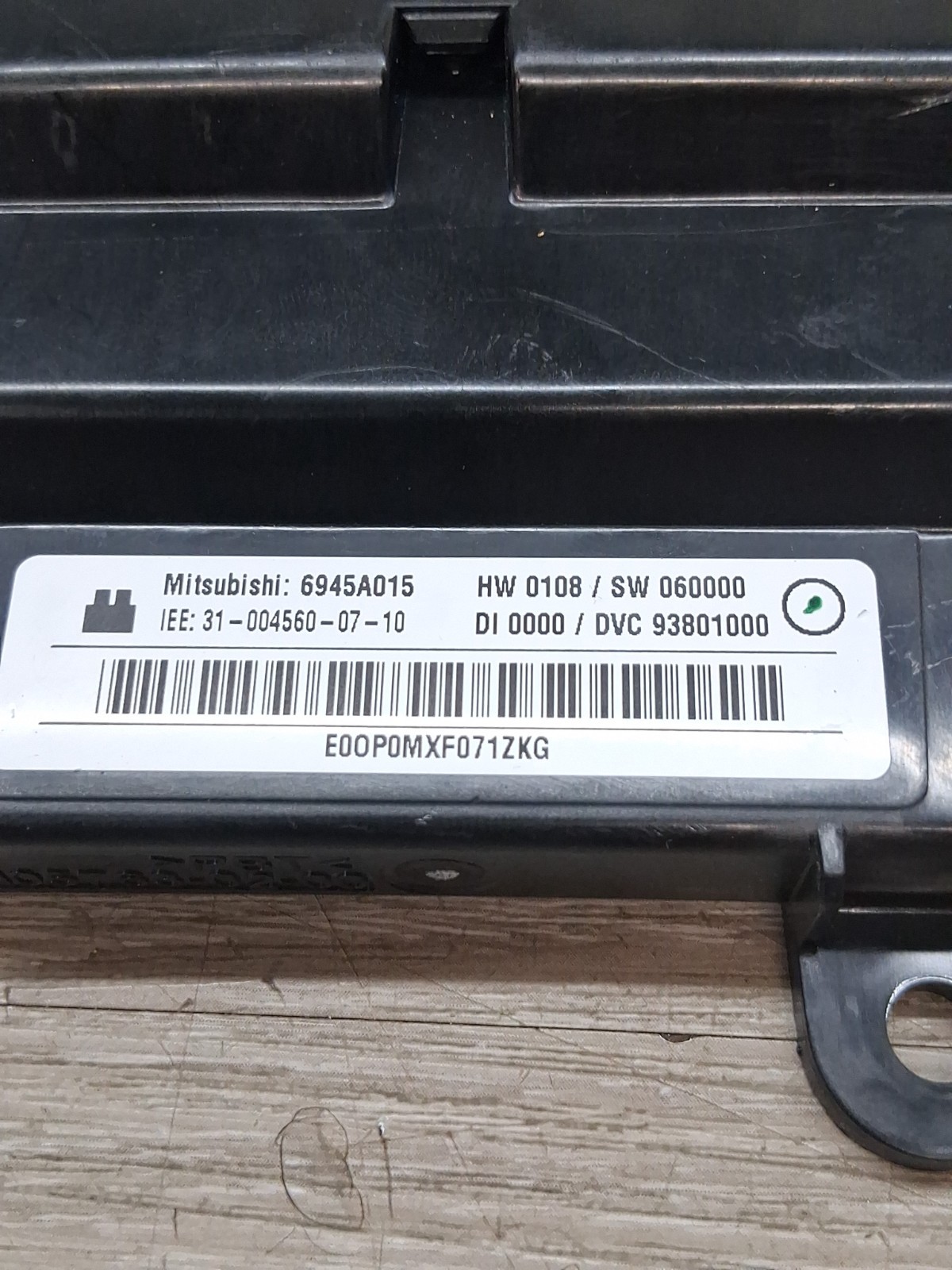 2020 MITSUBISHI OUTLANDER FRONT RIGHT SEAT OCCUPANT SENSOR MODULE UNIT OEM