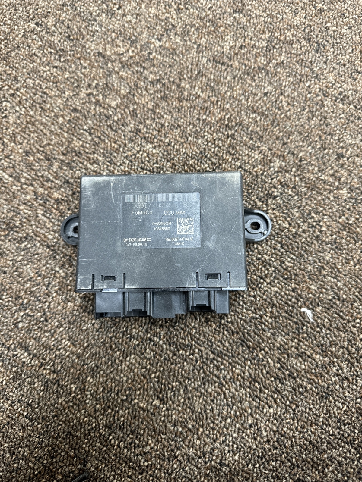 2018 FORD 150 OEM FRONT LEFT SIDE DOOR CONTROL MODULE UNIT DG9T-14B533-EC