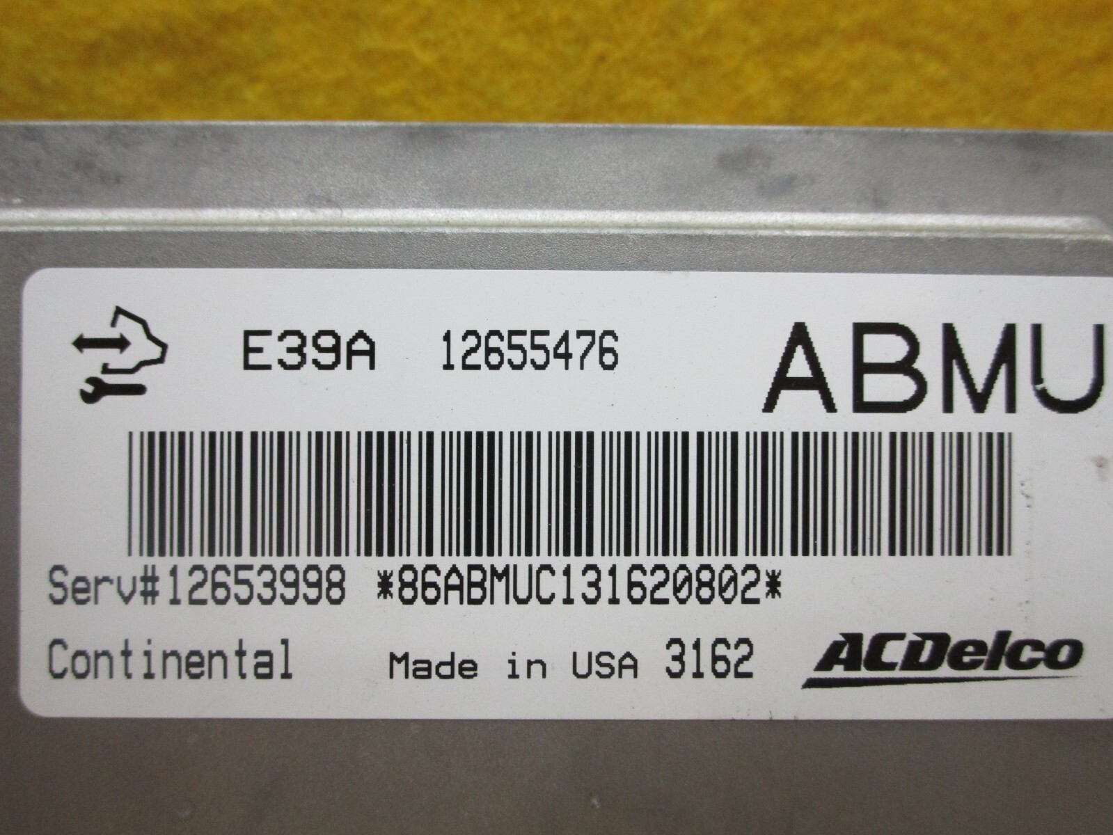 16 2016 Chevrolet Malibue Limited ENgine Control Module ECM 12653998, 12633555