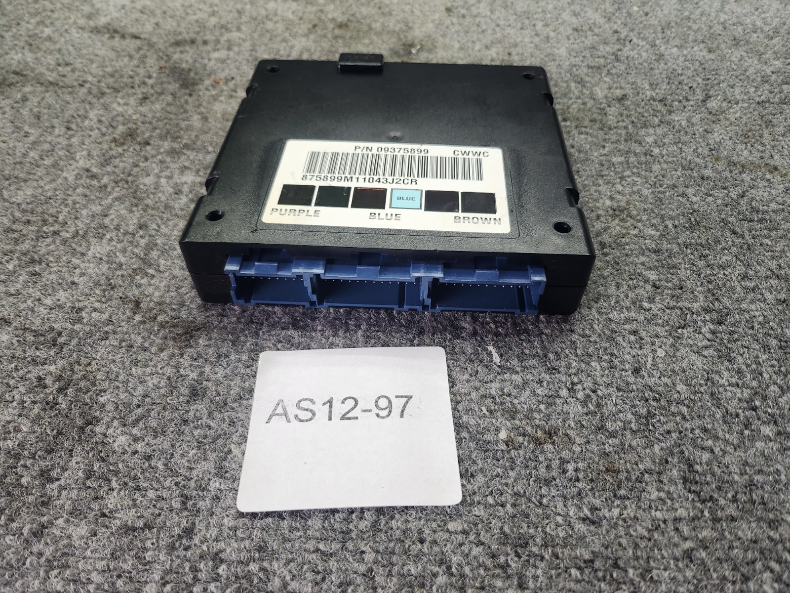 Body Control Module Computer BCM For 2001 CHEVROLET Suburban 1500 09375899