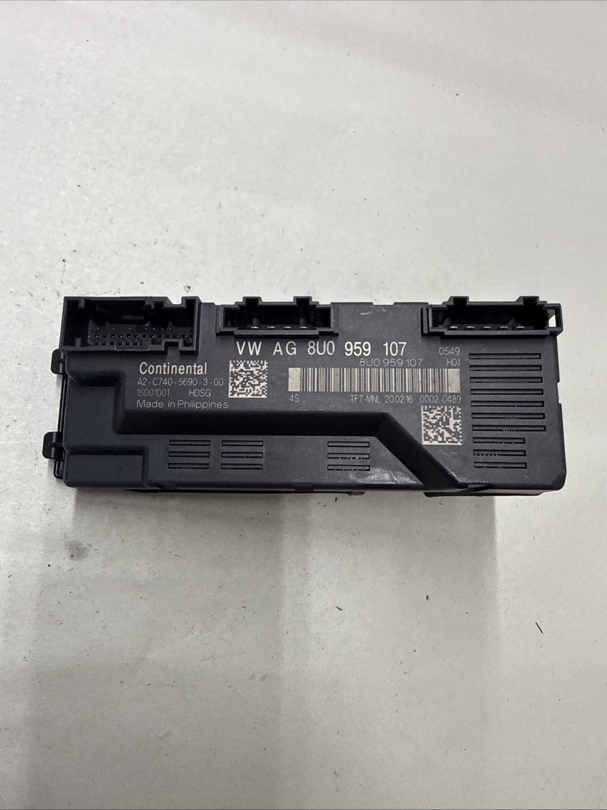 2016 Audi Q3 Tailgate Control Unit Module 8U0959107 OEM