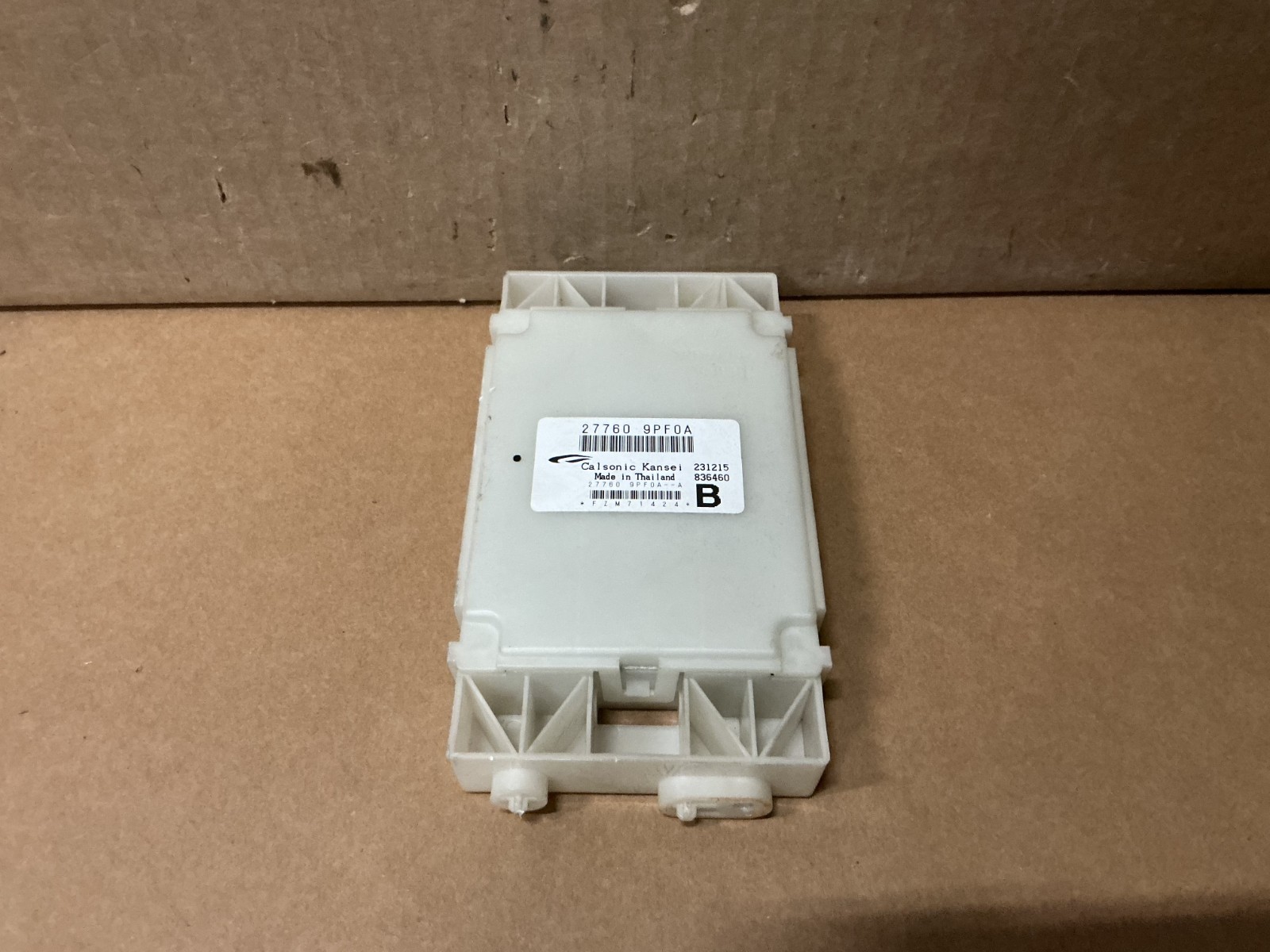 2016 NISSAN PATHFINDER AC HEATER CLIMATE AMPLIFIER CONTROL MODULE OEM 277609PF0A
