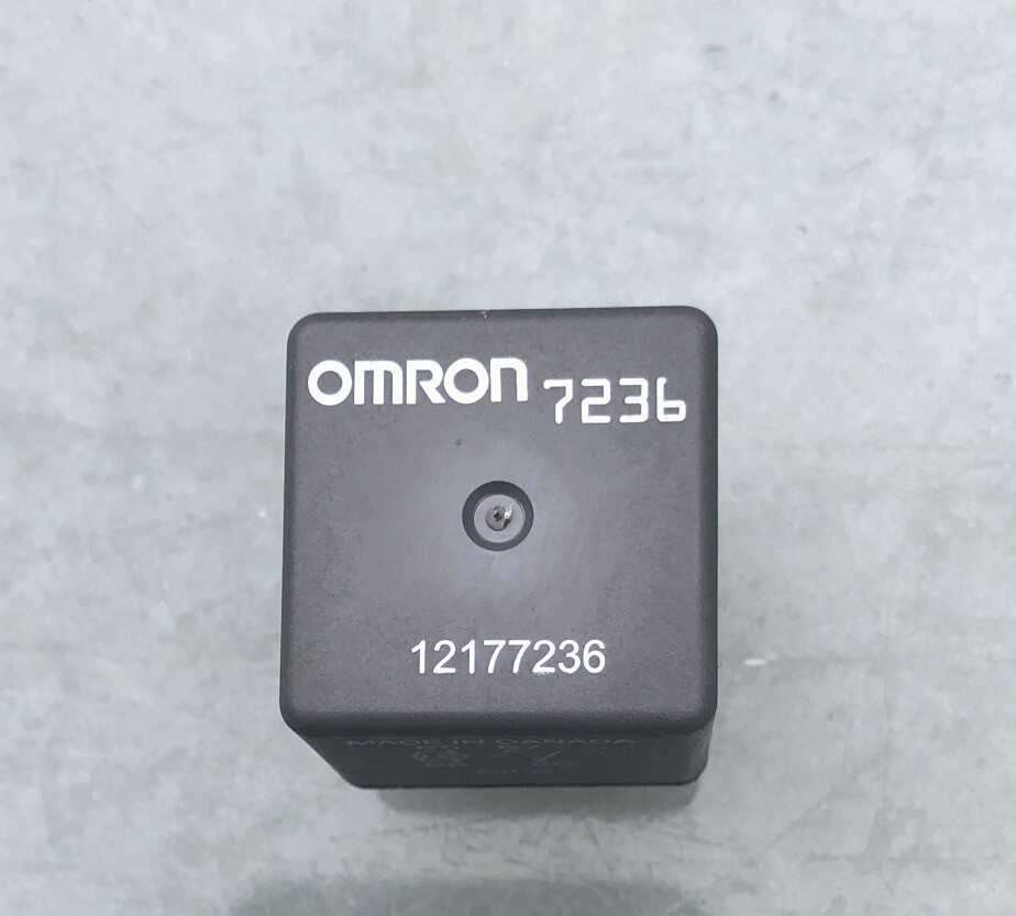 (1) Omron 4 Pin GM Relay (7236) 12177236 OEM tested with a 60 day warranty