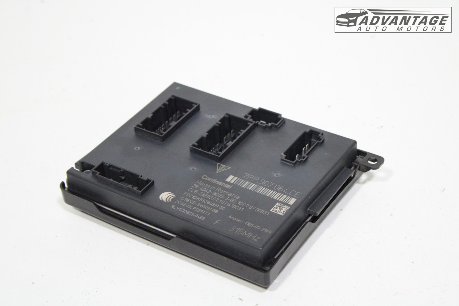 2011 PORSCHE PANAMERA FRONT BODY CONTROL MODULE COMPUTER CONTROLLER BCM UNIT OEM