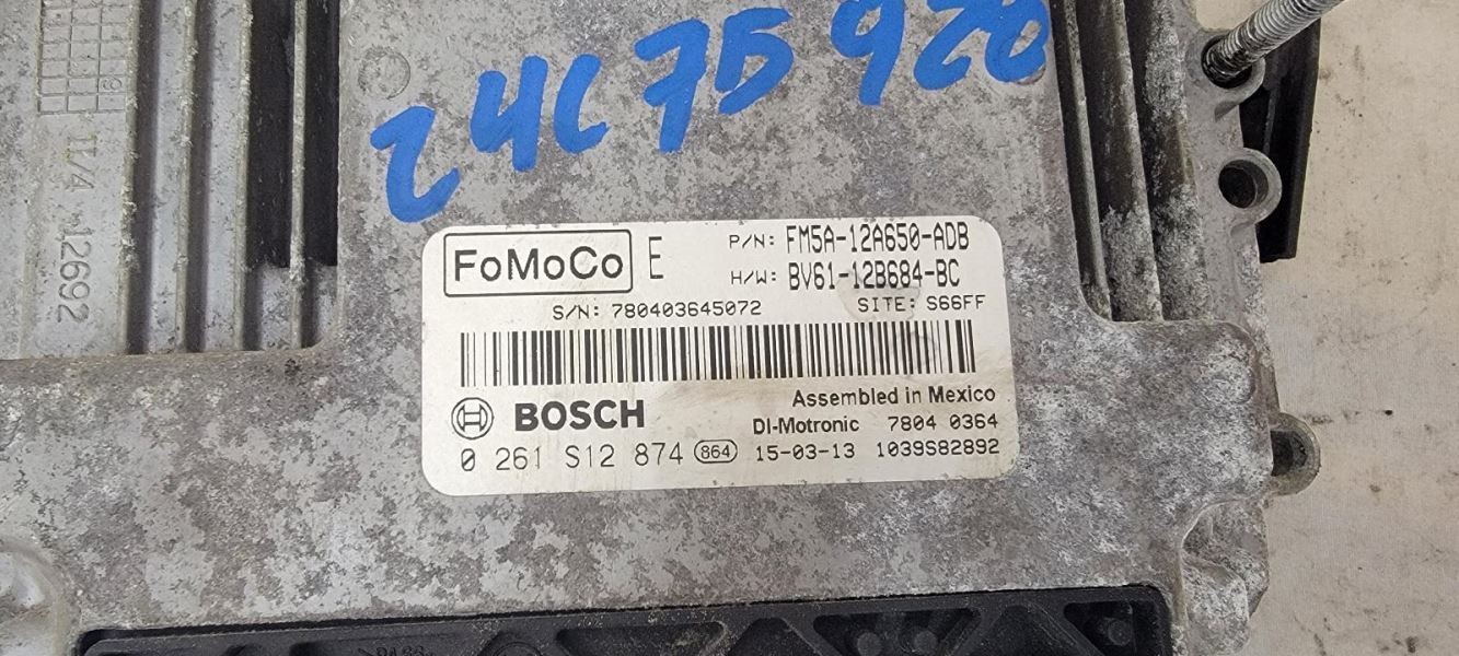 Engine ECM Electronic Control Module Gasoline 2.0L Fits 14-16 FOCUS 449957