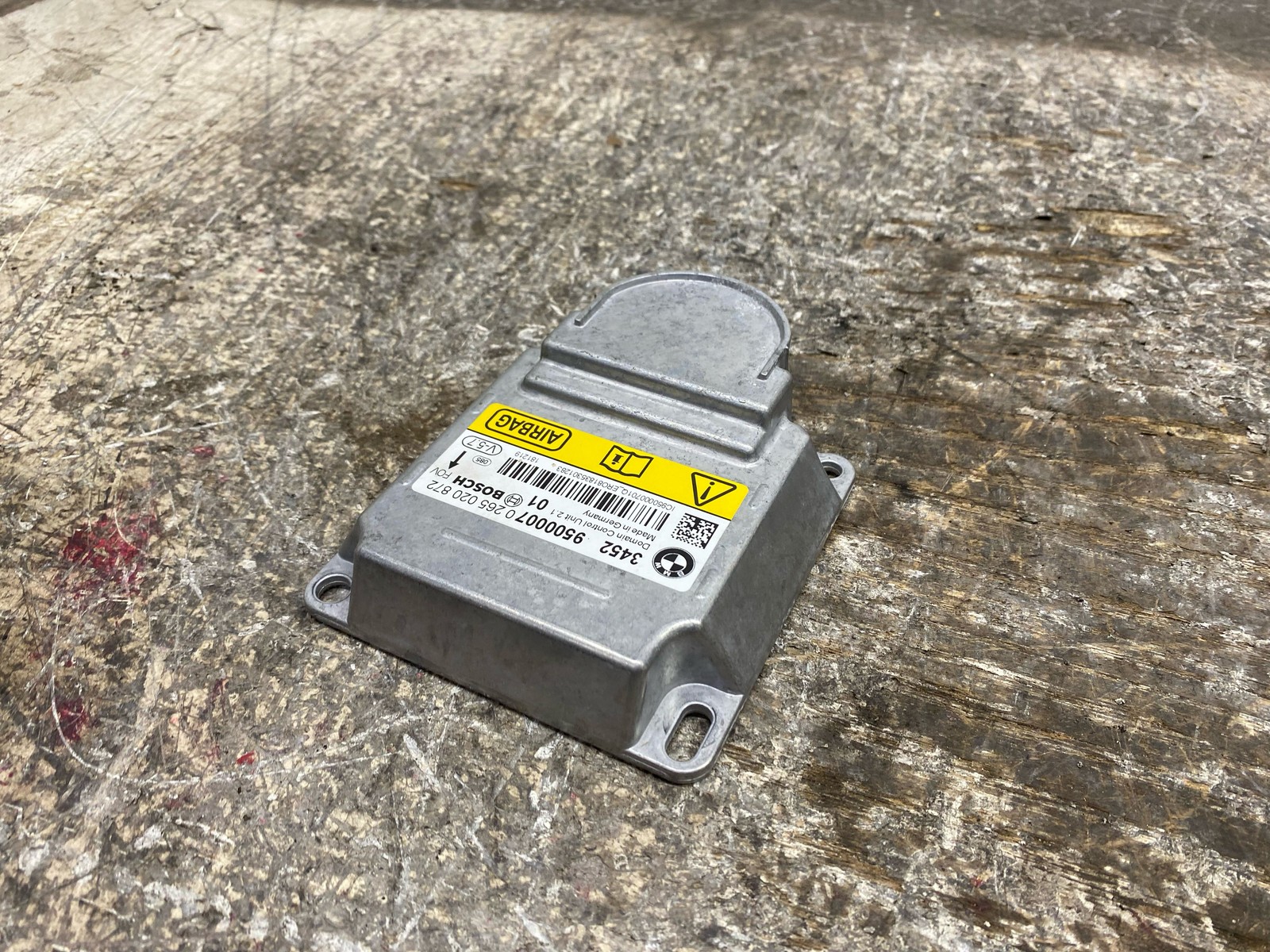2015-2019 BMW X6M F86 OEM AIR SRS BAG COMPUTER CONTROL MODULE UNIT 34529500007