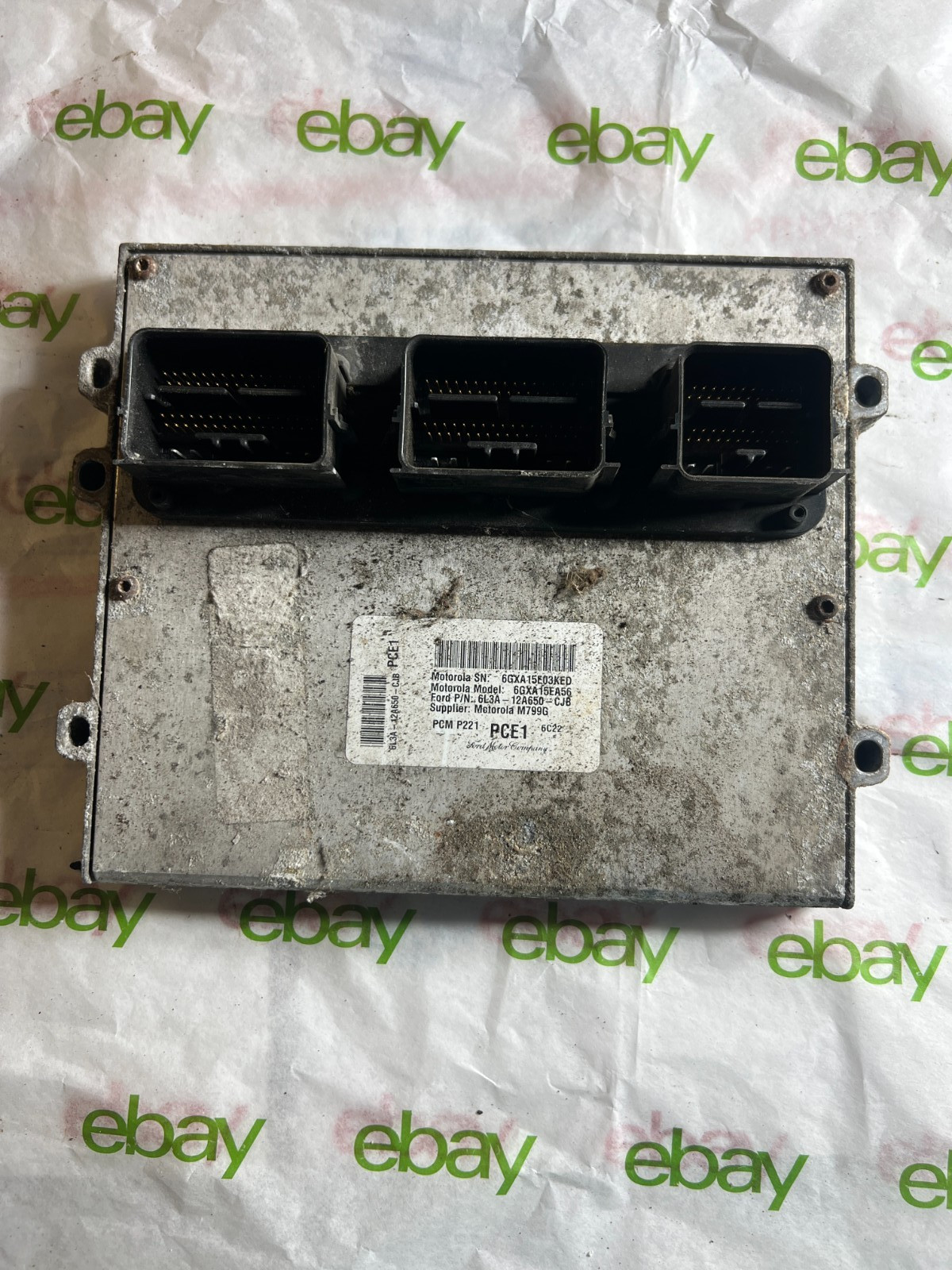 2006 FORD F150 5.4L ENGINE CONTROL MODULE 6L3A-12A650-CJB