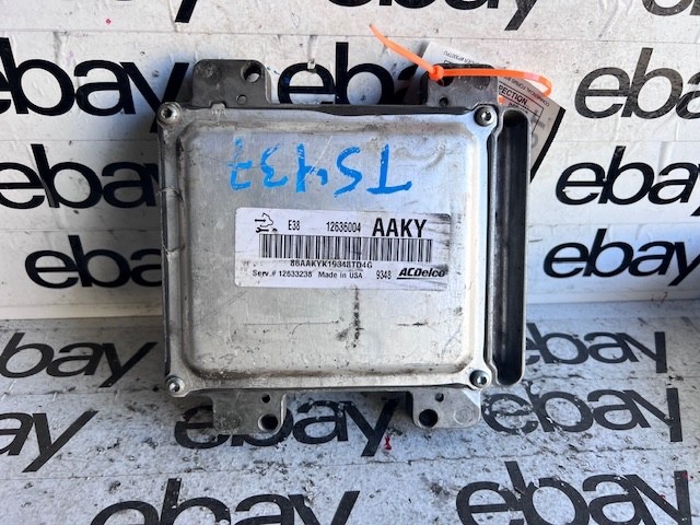 USED OEM 2010 CHEVROLET TRUCK 12633238 AAKY ENGINE COMPUTER