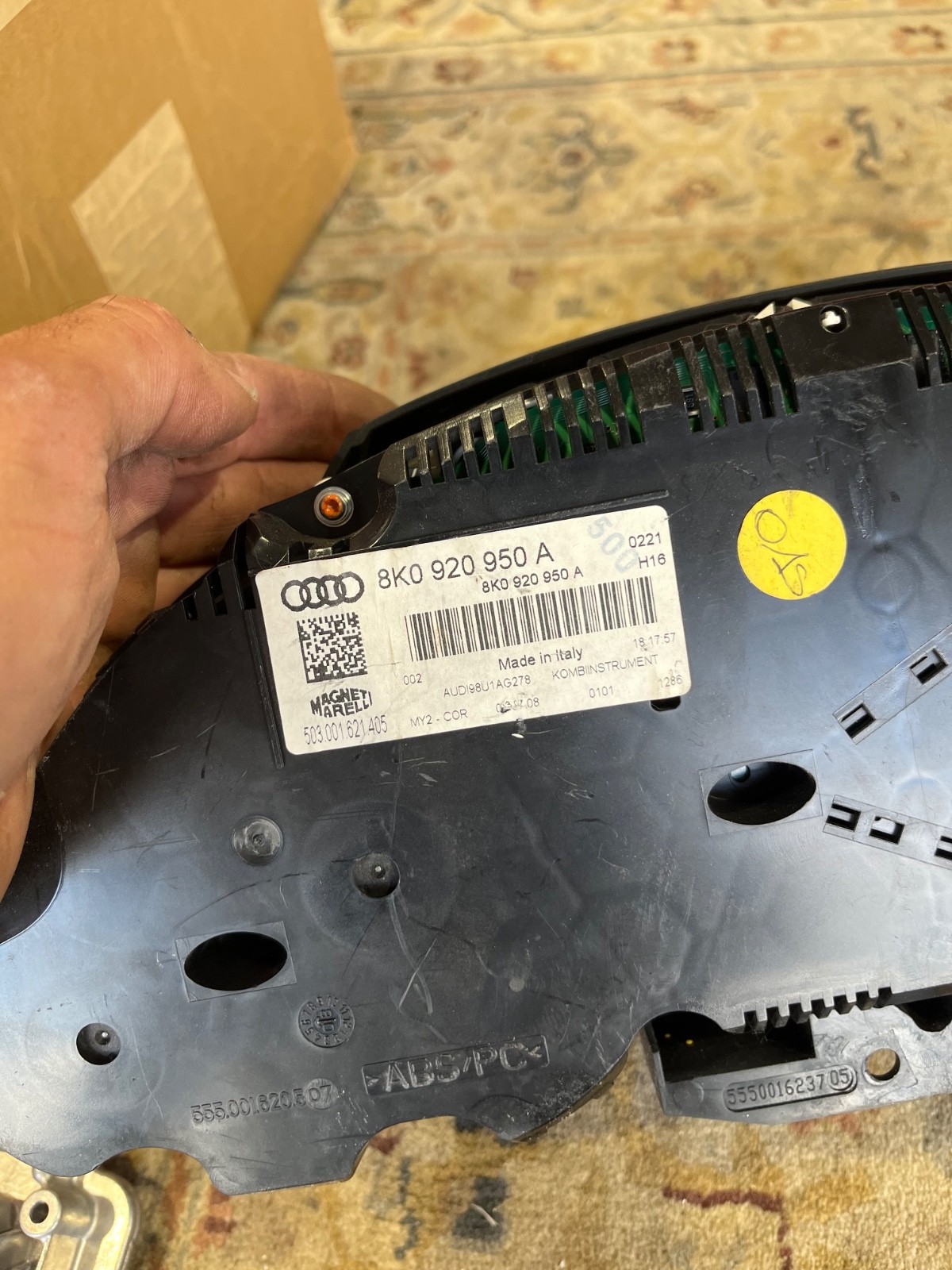 Audi A4 B8 2010 CAEB ECU Engine Computer Remote Key Instrument ignition Set