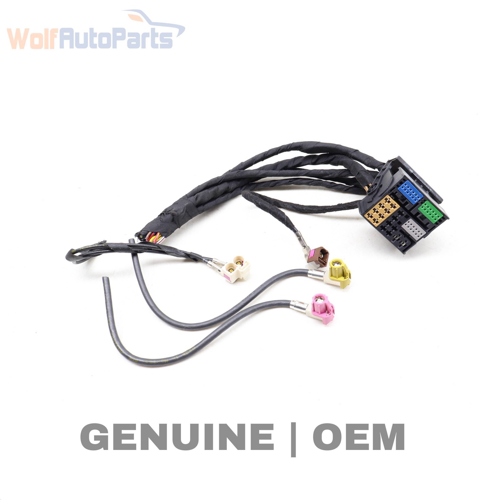 VW GOLF SPORTWAGEN – MMI / Multimedia Control UNIT (MIB2) Wiring Connector SET