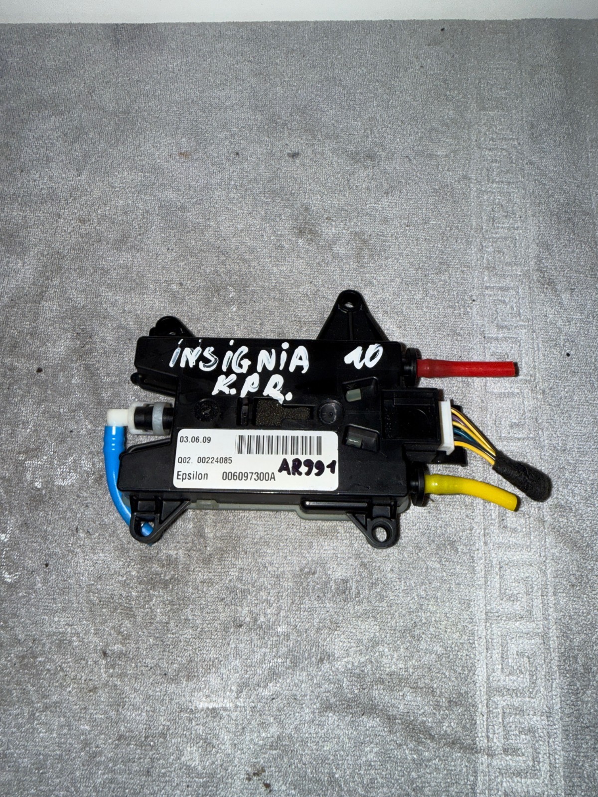 Opel INSIGNIA / 2010 / other control units Front Left / 006097300A